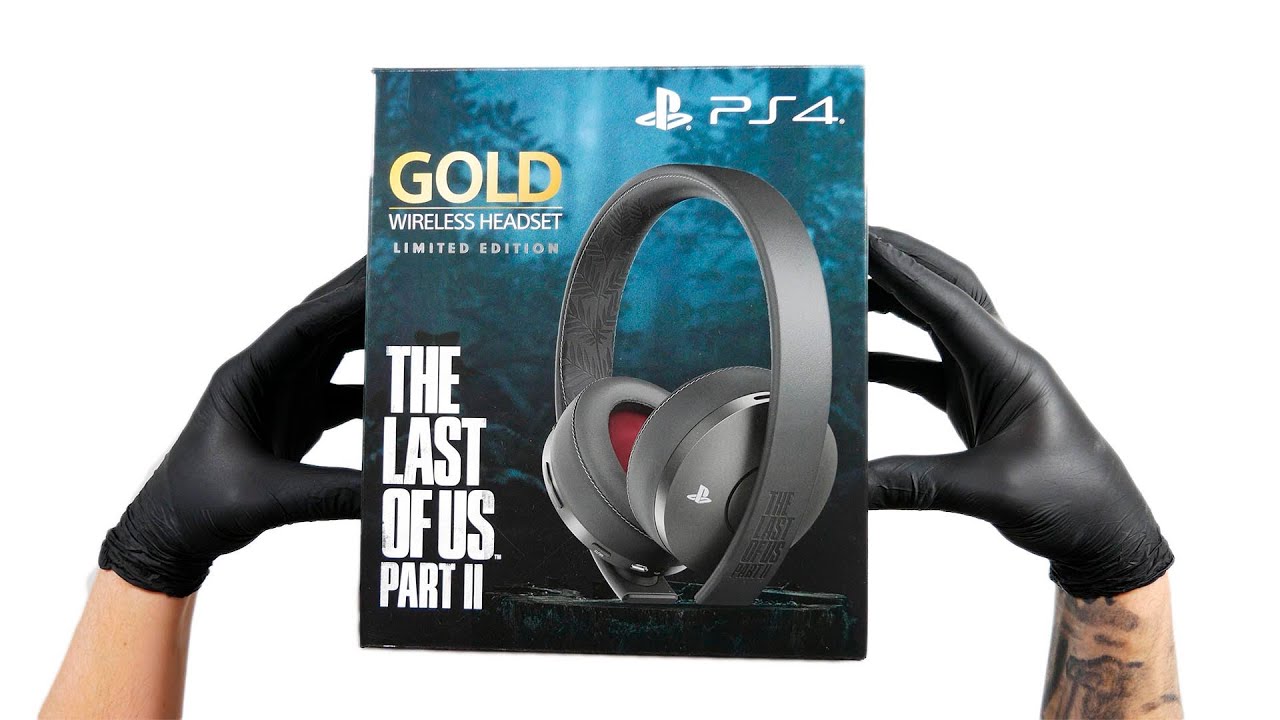 CASQUE GOLD THE LAST OF US | PS4 - PS5