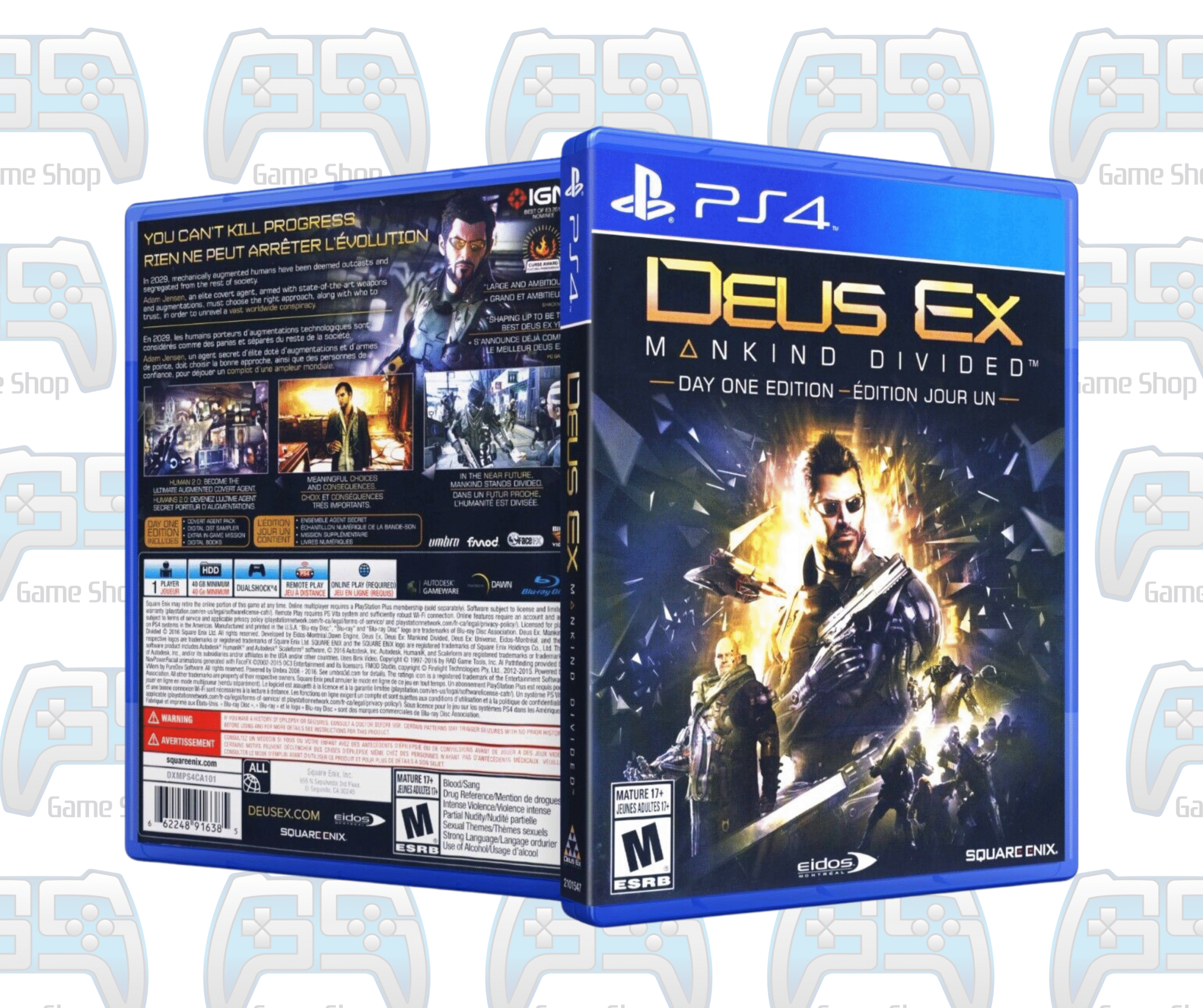 DEUS EX : Mankind Divided DAY ONE EDITION | PS4