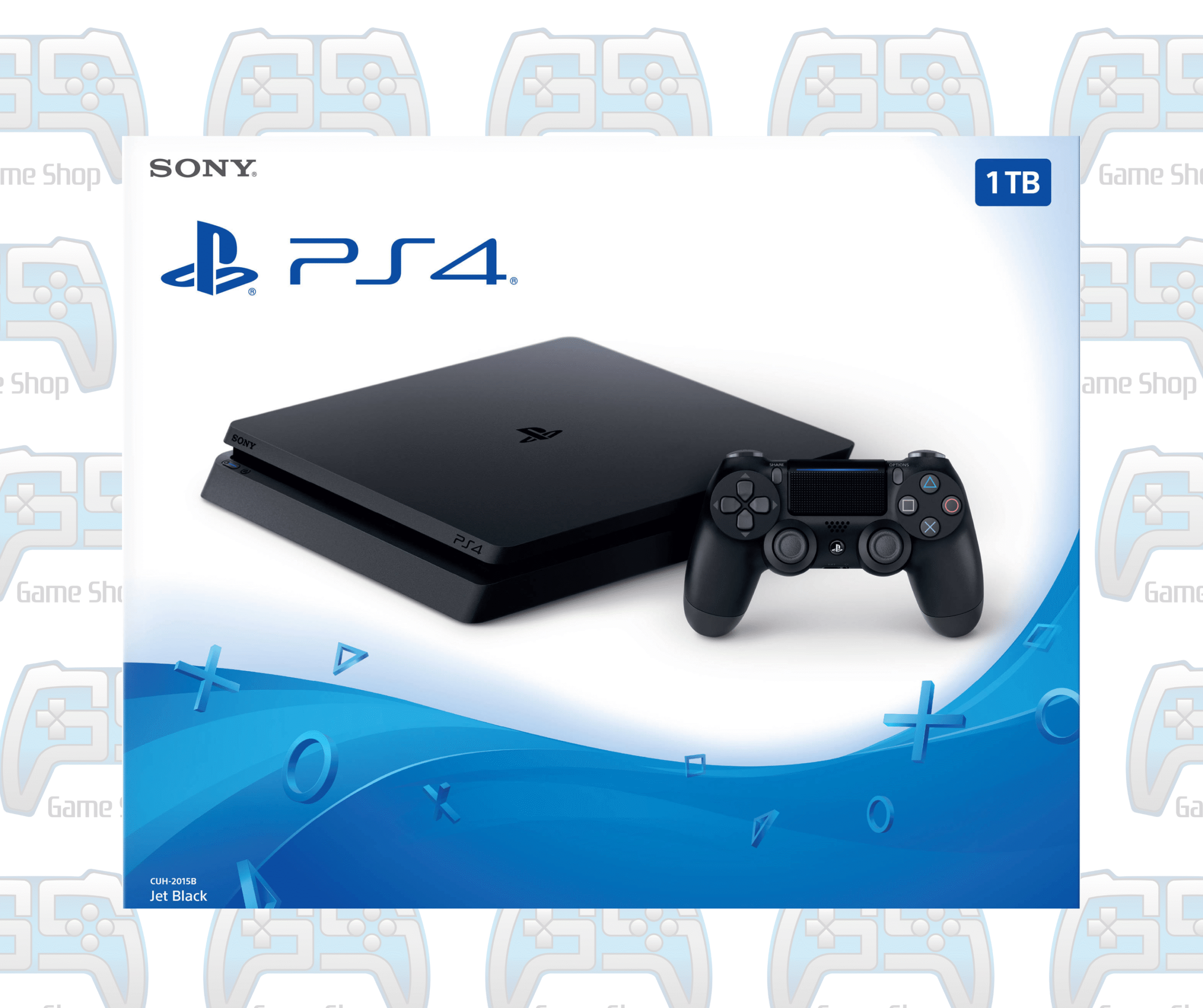 SONY PLAYSTATION 4 Slim 1 TB | NOIRE JET BLACK | OCCASION EN BOÎTE