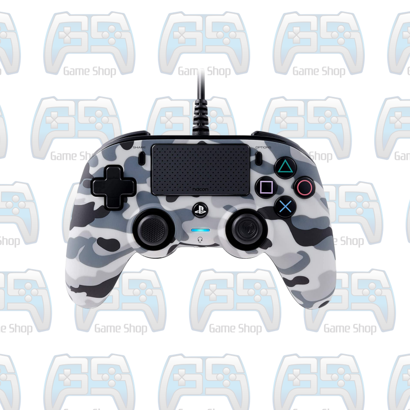 MANETTE NACON COMPACT CONTROLLER FOR PS4 | GREY CAMO | OCCASION 2