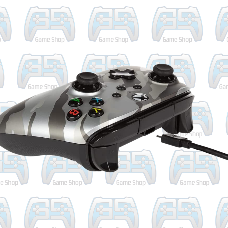 MANETTE XBOX POWER A FILAIRE | GREY CAMO 5