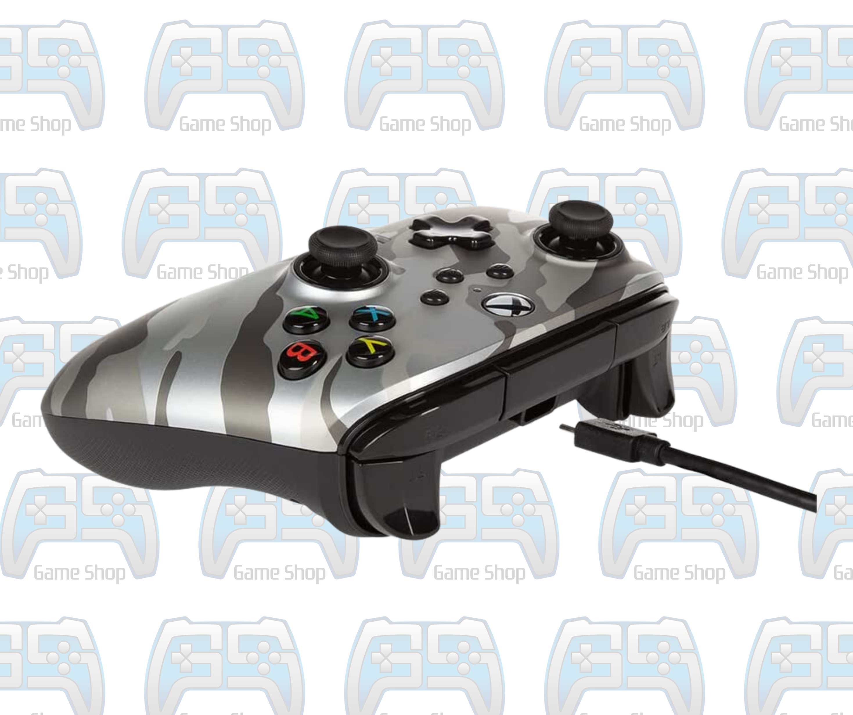 MANETTE XBOX POWER A FILAIRE | GREY CAMO