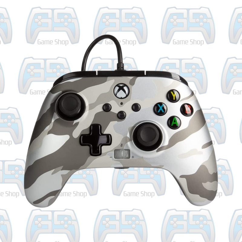 MANETTE XBOX POWER A FILAIRE | GREY CAMO 3