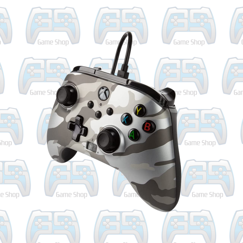 MANETTE XBOX POWER A FILAIRE | GREY CAMO 2