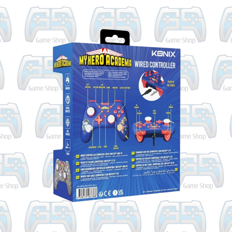 MANETTE KONIX MY HERO ACADEMIA FOR SWITCH | SWITCH - PC 4