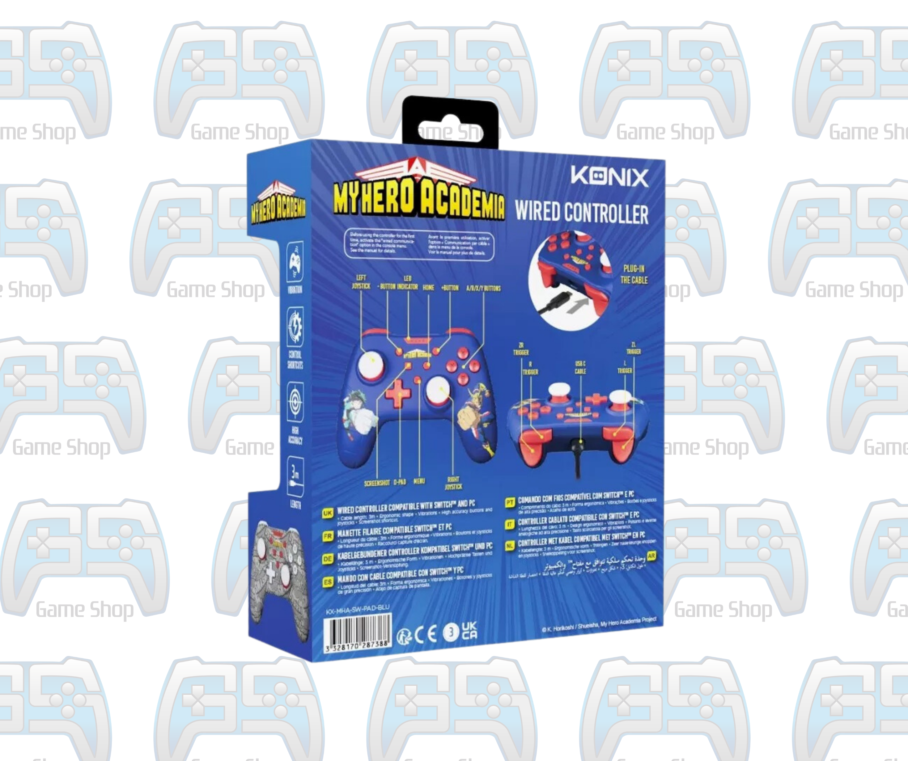 MANETTE KONIX MY HERO ACADEMIA FOR SWITCH | SWITCH - PC