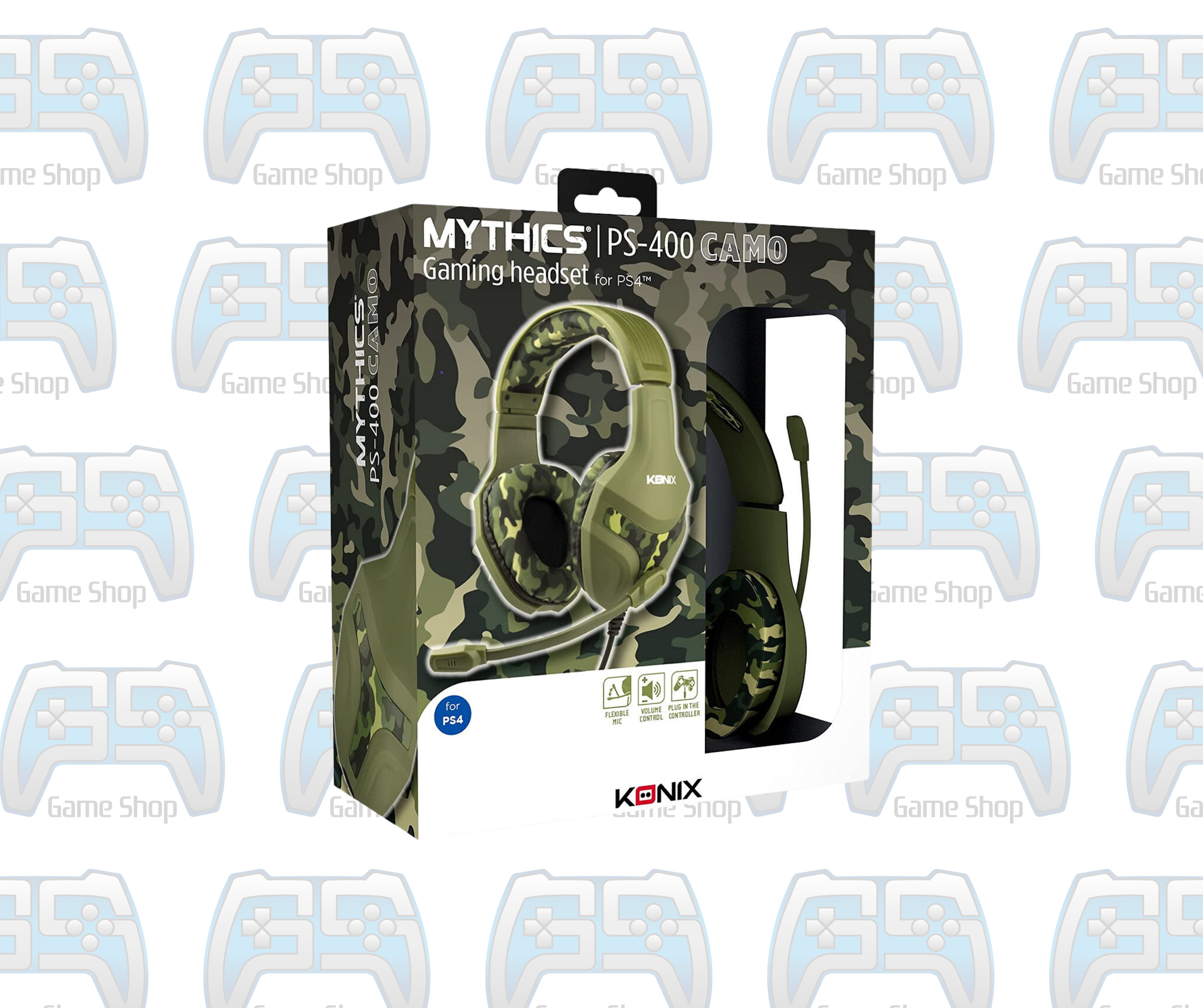 CASQUE KONIX MYTHICS NEMESIS CAMO PS-400 | CAMO | PC - PS - XBOX