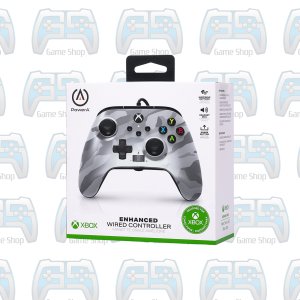 MANETTE XBOX POWER A FILAIRE | GREY CAMO 1