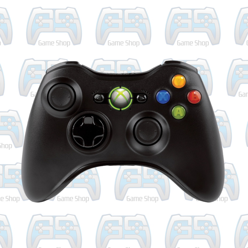 MANETTE XBOX 360 SANS FIL | NOIRE | RENOVÉE 2