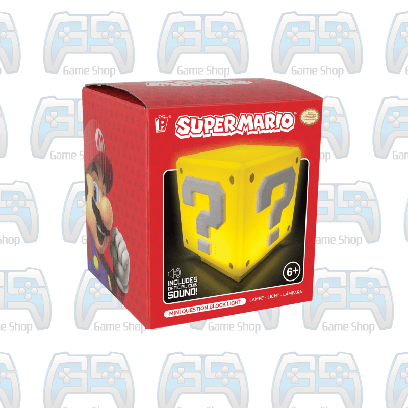 LAMPE PALADONE MINI QUESTION BLOCK LIGHT MARIO 2