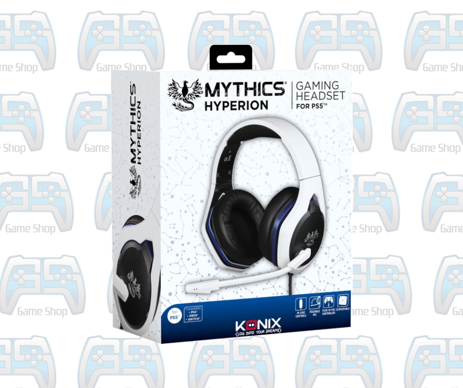 CASQUE KONIX MYTHICS HYPERION | BLANC | PC-PS5