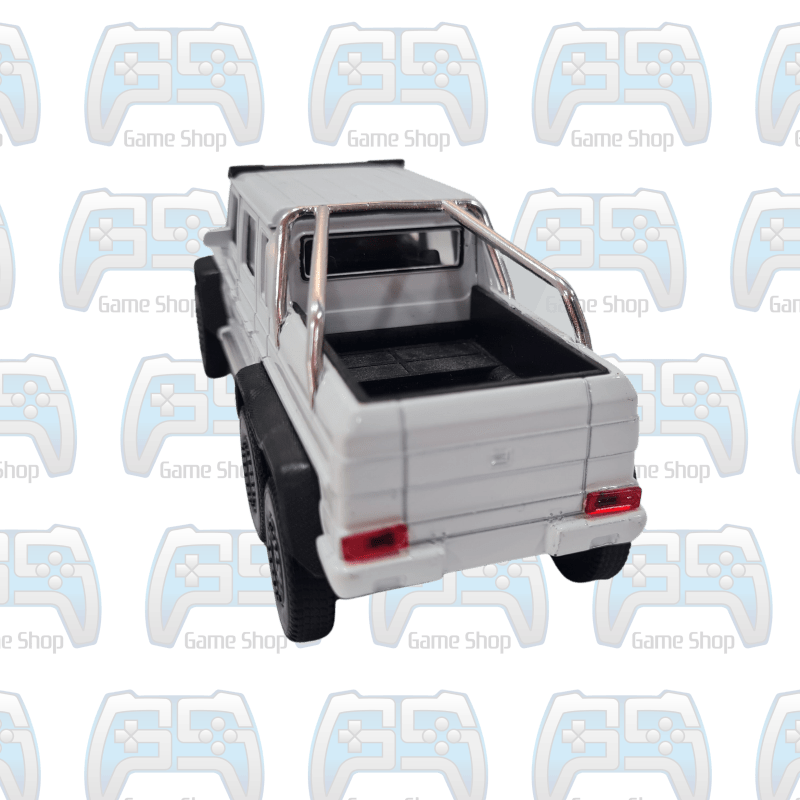 VOITURE MINIATURE JEEP BLANCHE 4