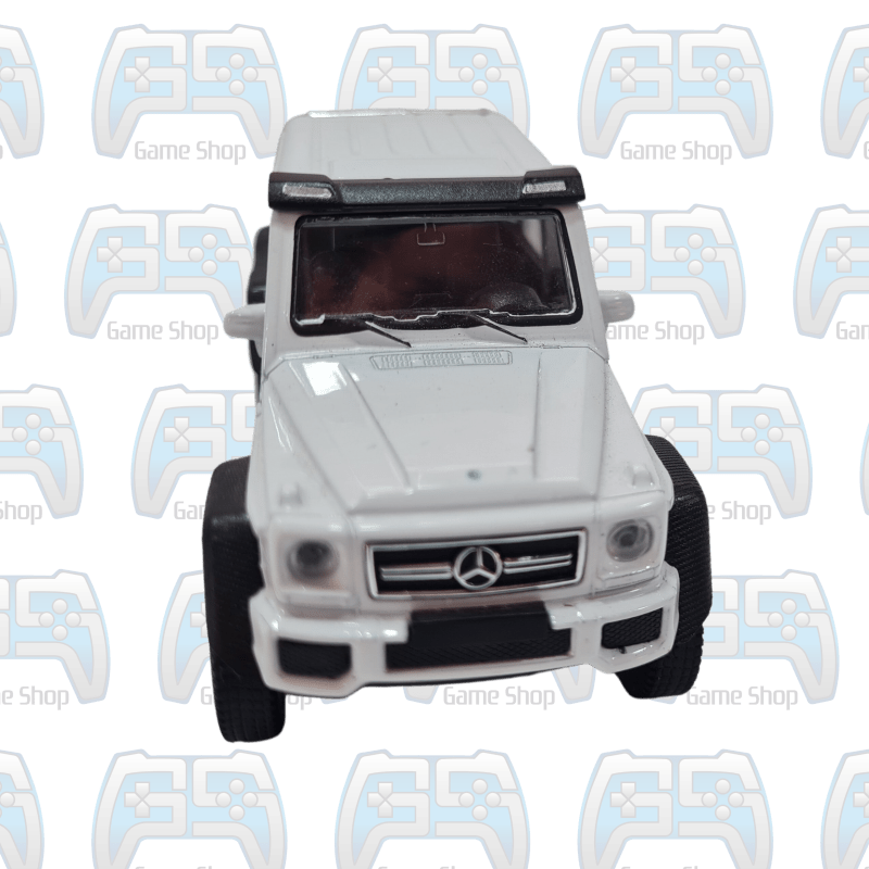 VOITURE MINIATURE JEEP BLANCHE 5
