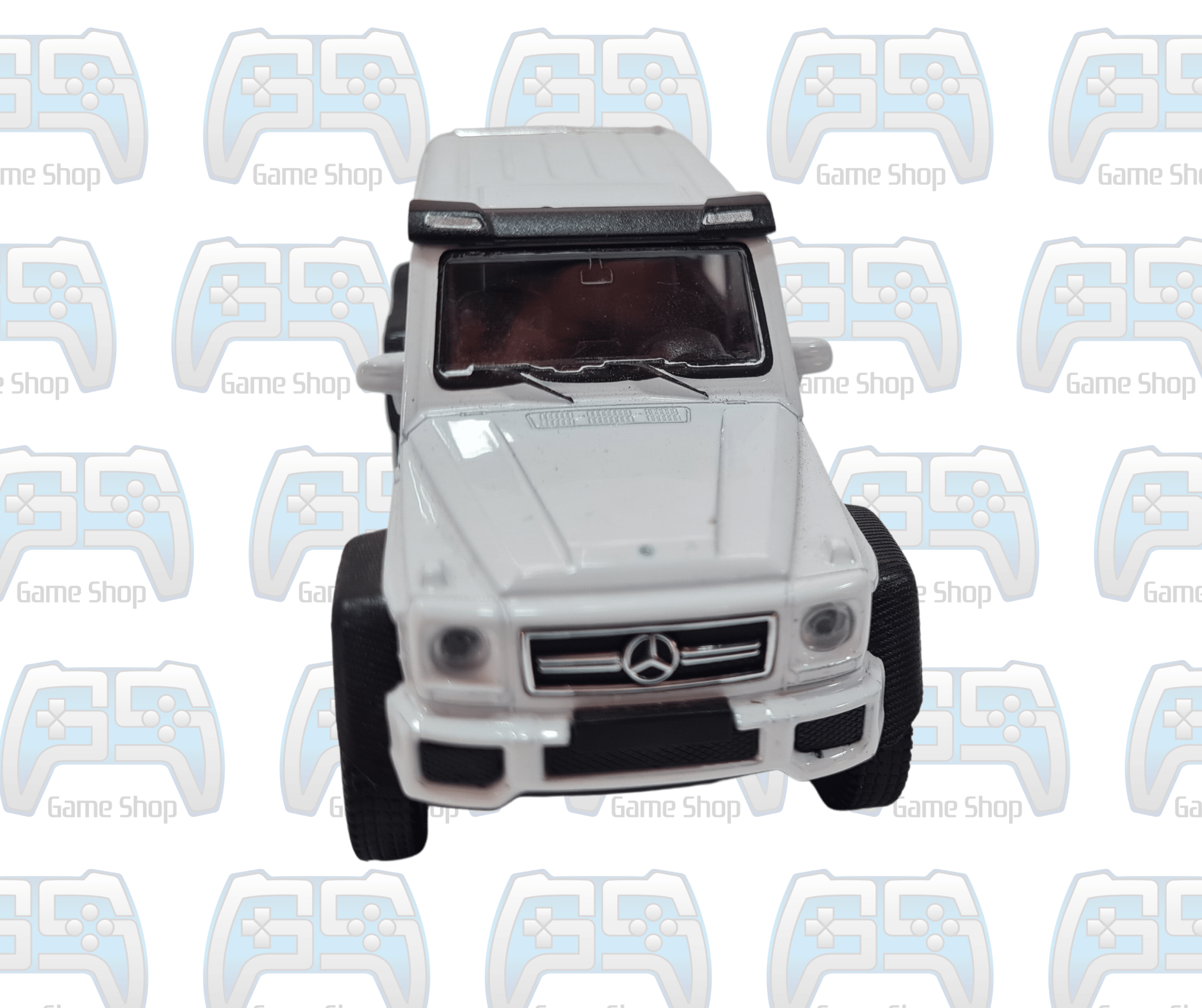 VOITURE MINIATURE JEEP BLANCHE