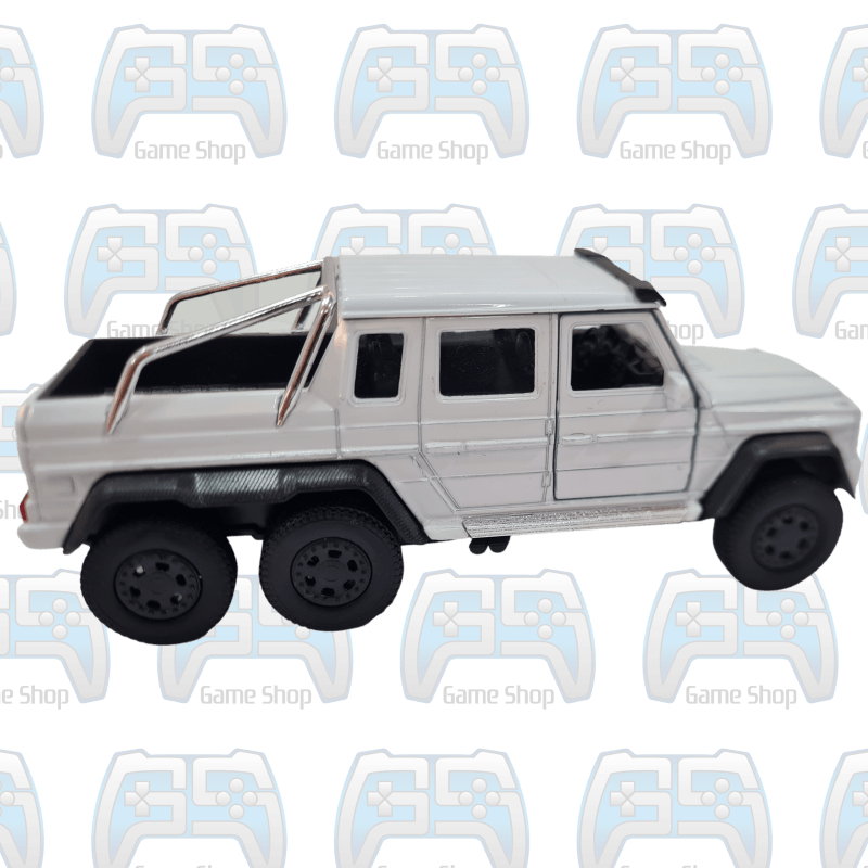 VOITURE MINIATURE JEEP BLANCHE 2