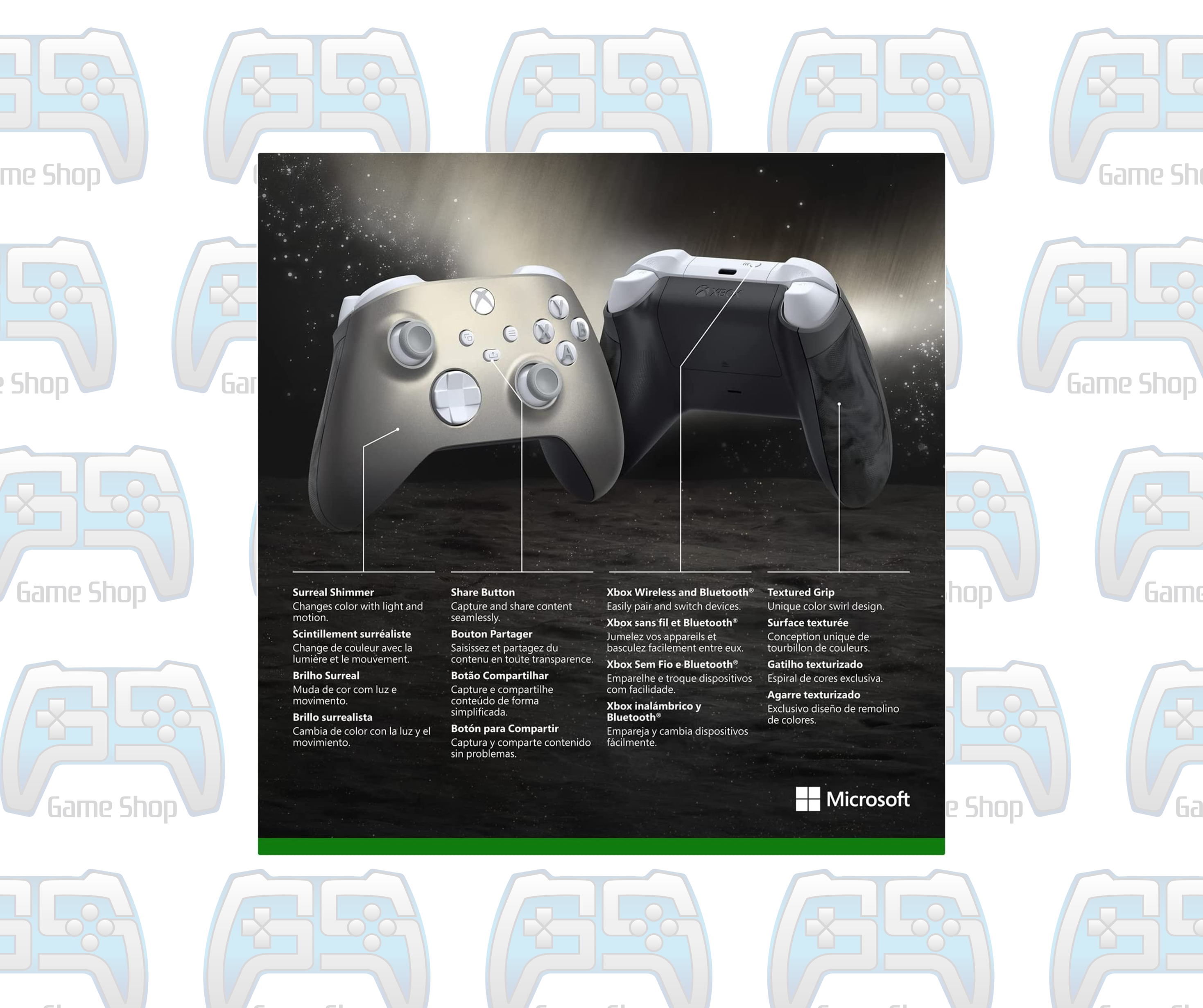 MANETTE XBOX SERIES LUNAR SHIFT | XBOX ONE - SERIES - PC