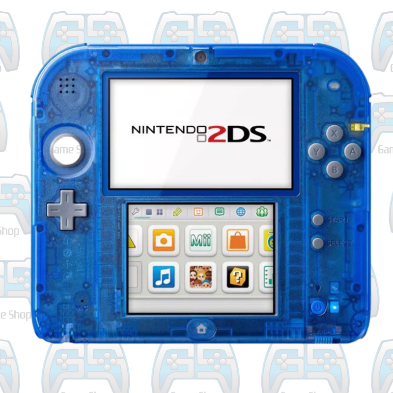 CONSOLE NINTENDO 2DS EDITION POKEMON ALPHA SAPHIR | TRANSPARENT BLUE 2