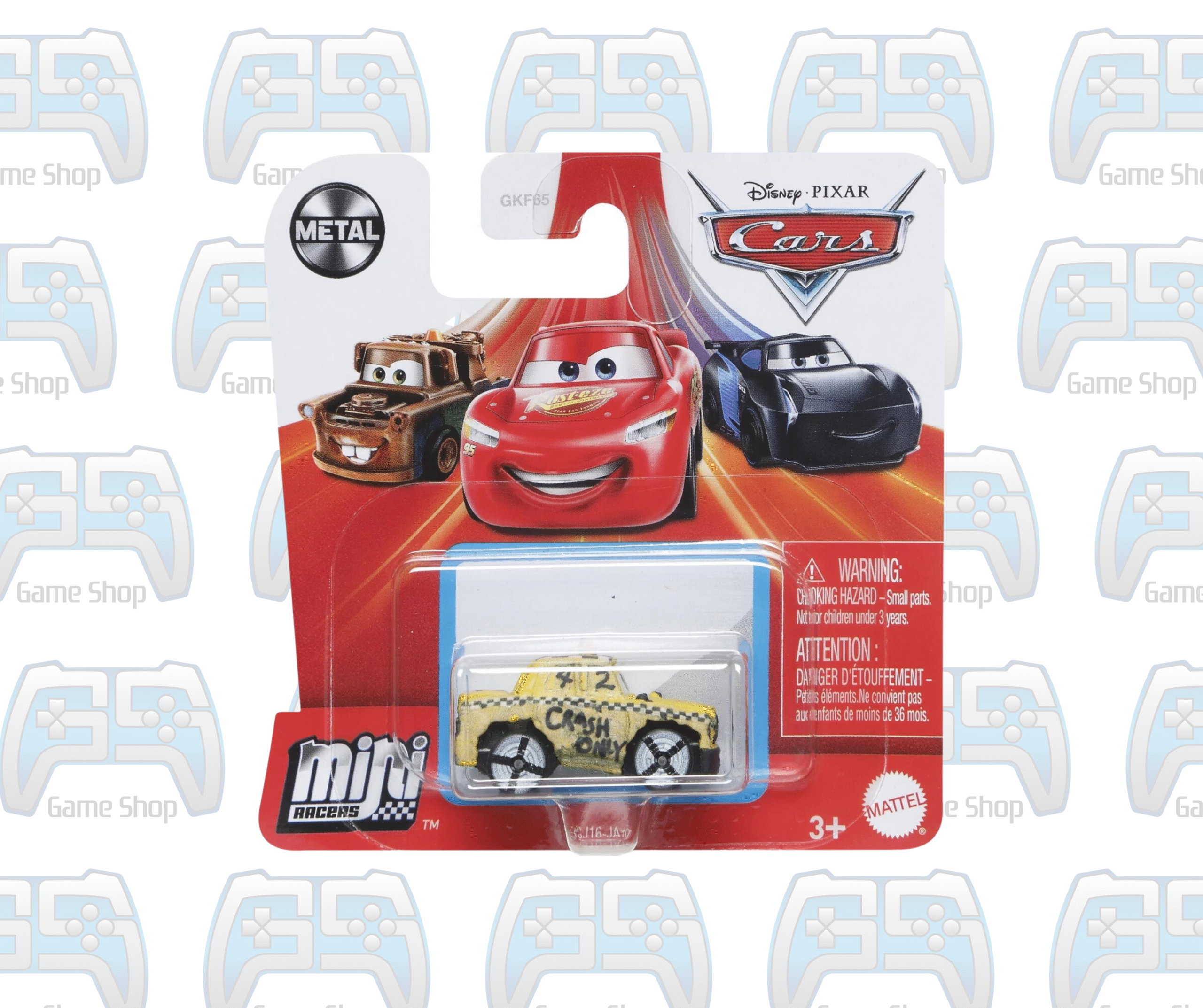 MINIATURE METAL MINI RACERS 42 CRASH ONLY
