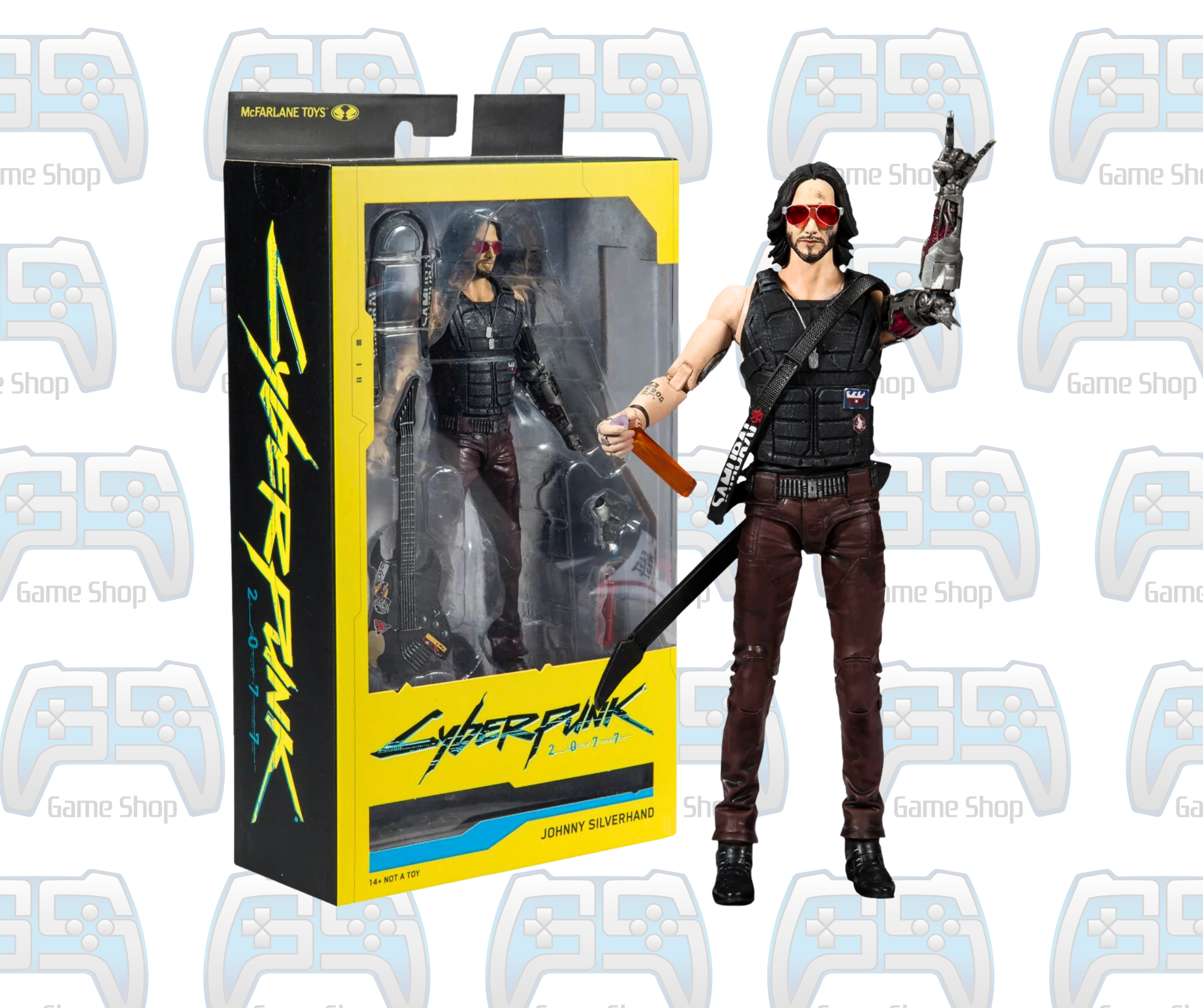 FIGURINE  CYBER PUNK 2077 : Johny Silverhand
