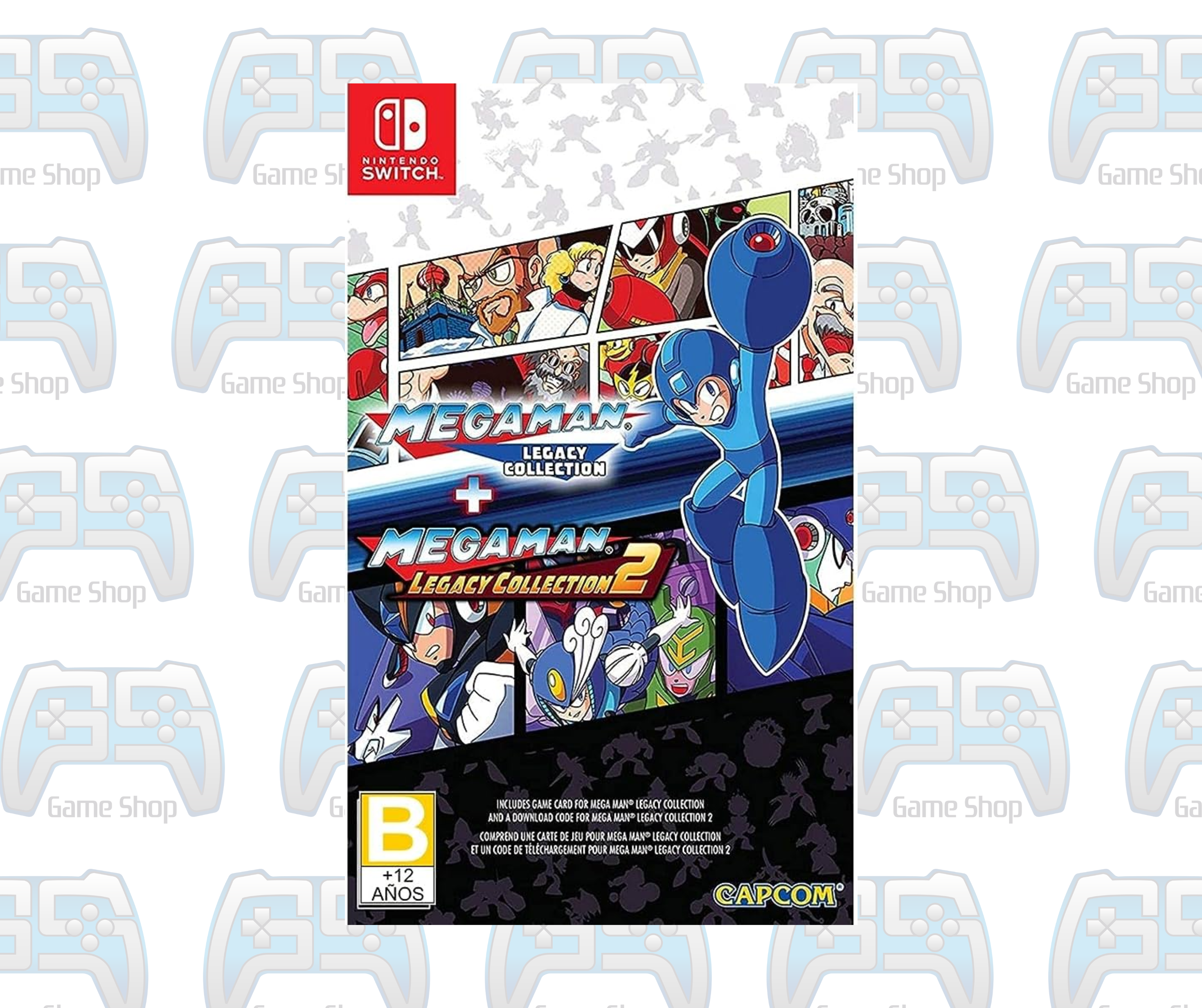 MEGAMAN LEGACY COLLECTION 1+2 | SWITCH