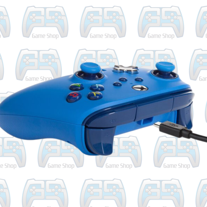 MANETTE POWER A COULEUR BLEUE | XBOX ONE - SERIES - PC 4