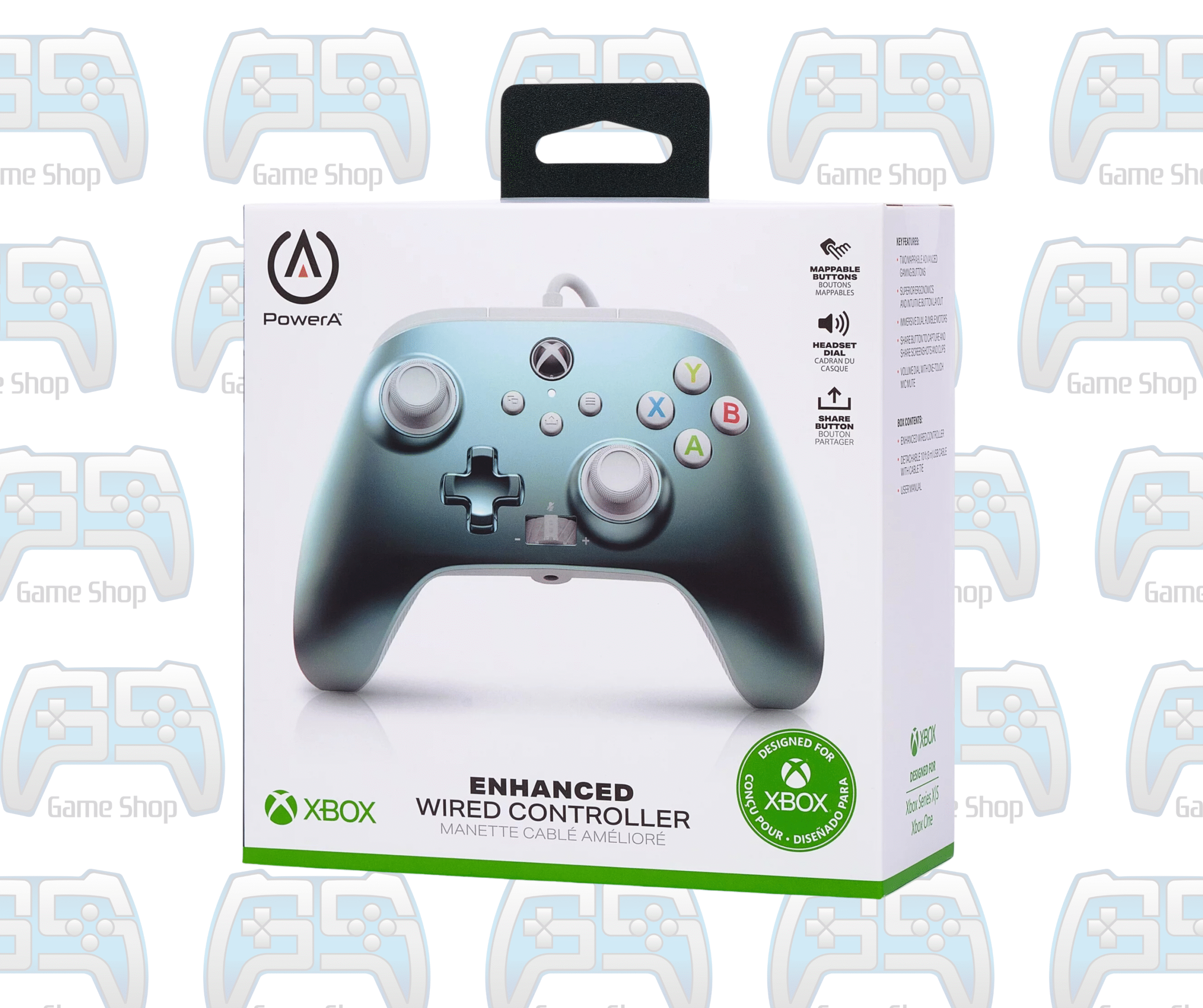 MANETTE POWER A COULEUR METALIC ICE | XBOX ONE - SERIES - PC