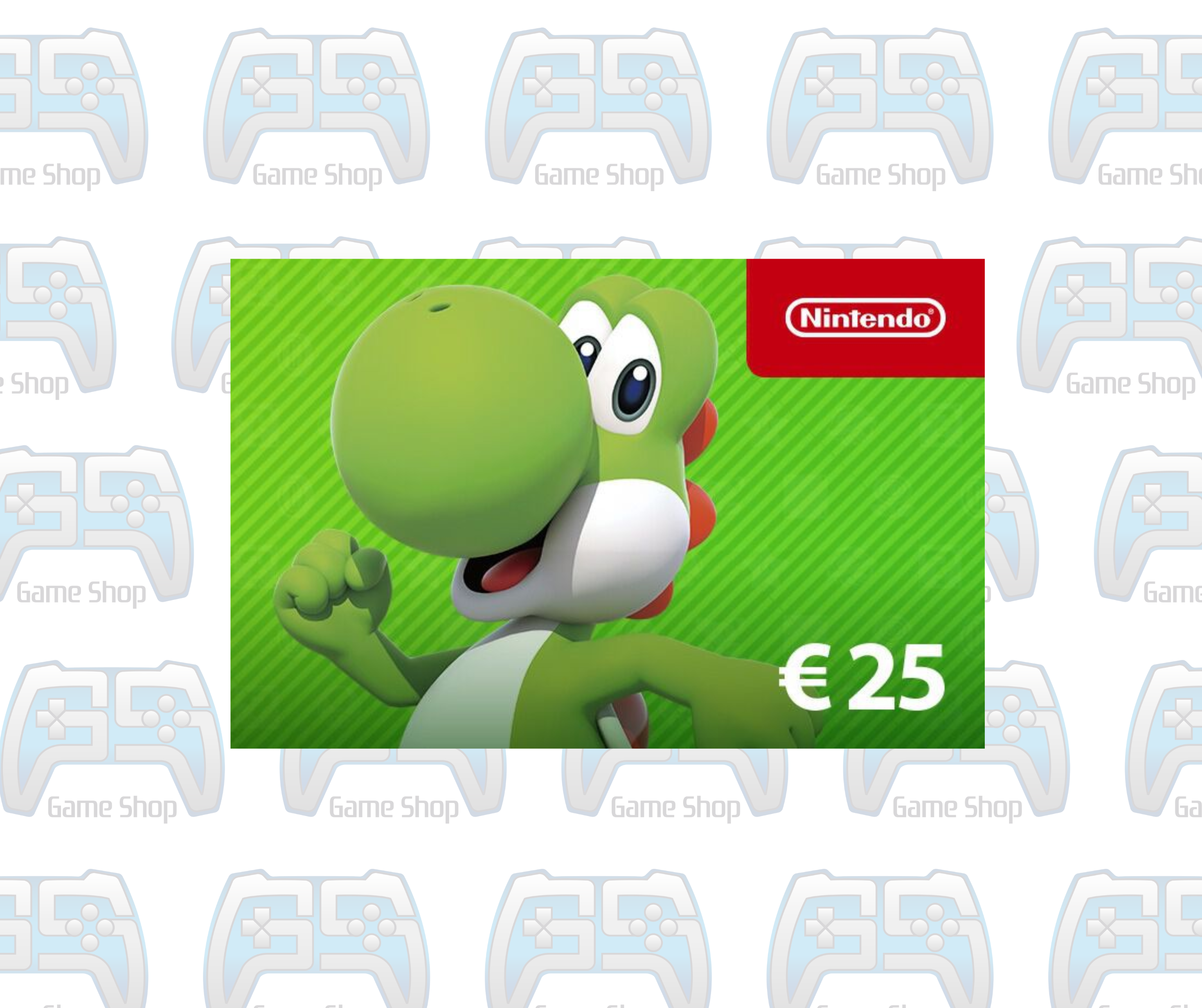 CARTE PRÉPAYÉE NINTENDO eSHOP 25 EURO | FR | Gift Card