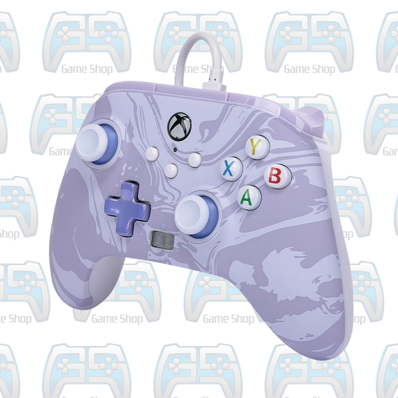 MANETTE POWER A COULEUR LAVENDER SWIRL | XBOX ONE - SERIES - PC 4