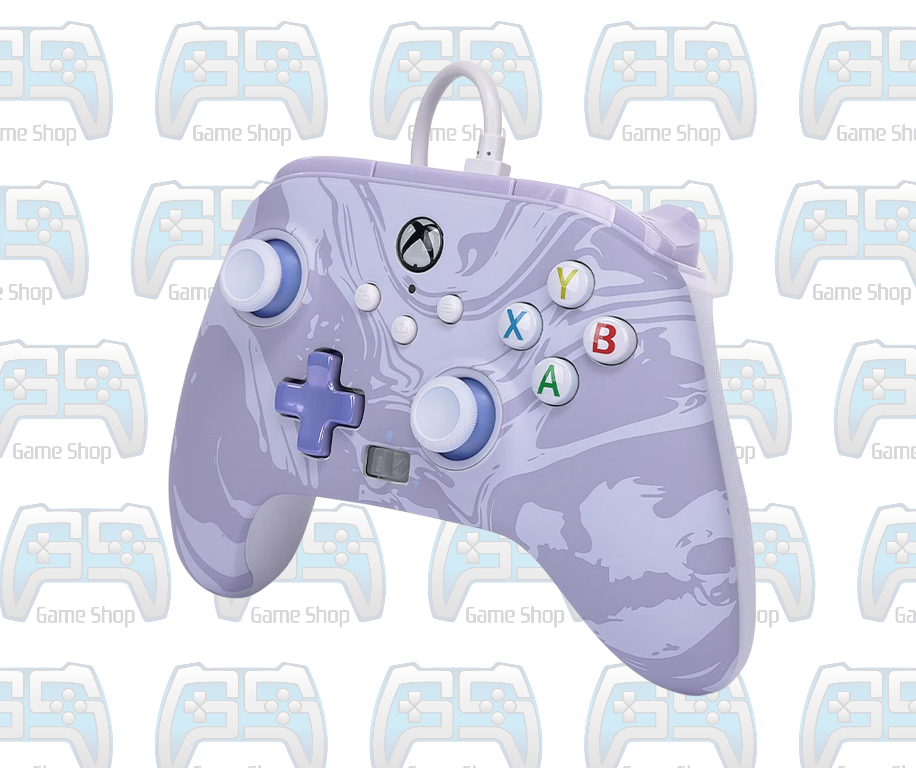 MANETTE POWER A COULEUR LAVENDER SWIRL | XBOX ONE - SERIES - PC