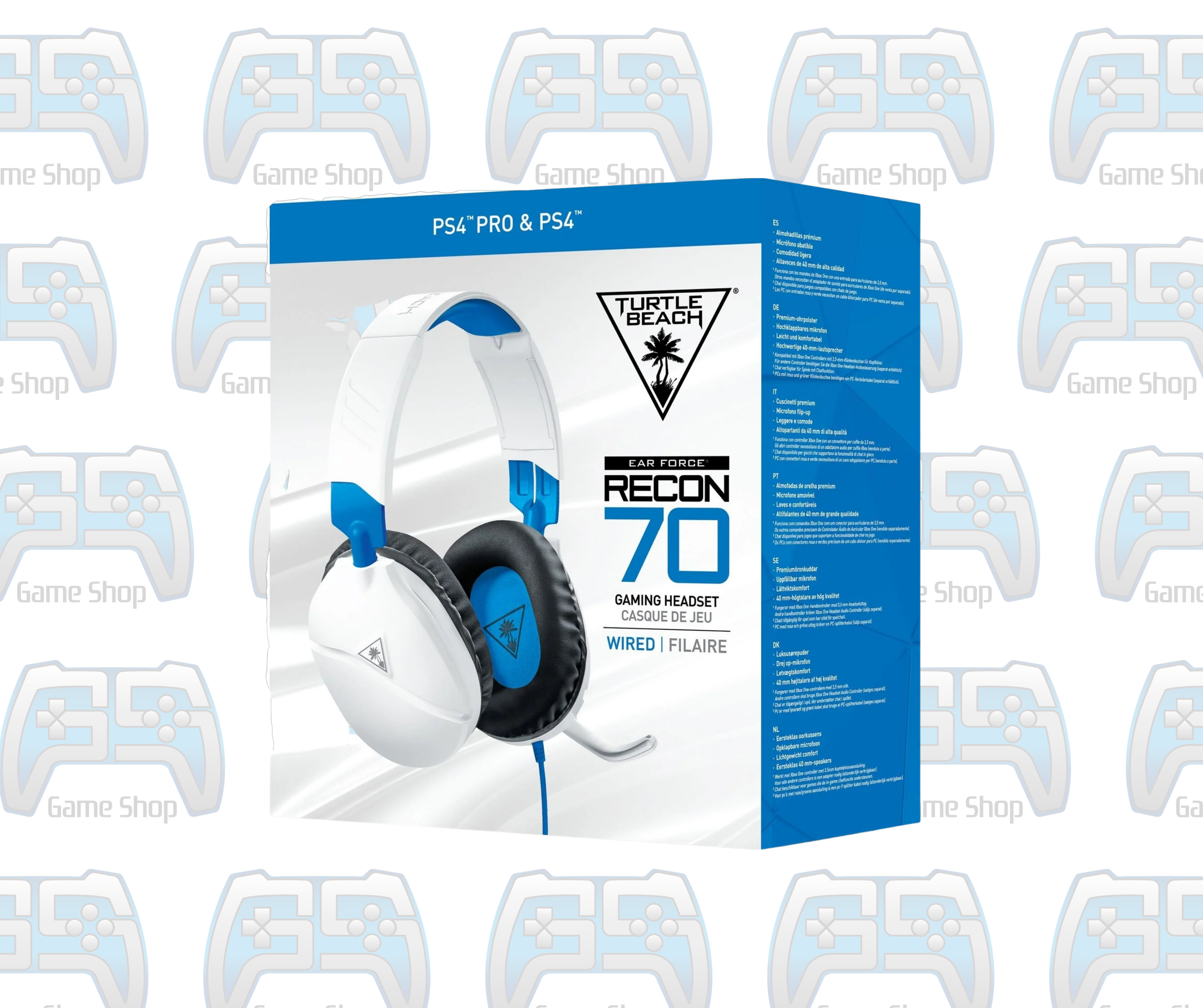 CASQUE TURTLE BEACH CAR FORCE RECON 70 | PLAYSTATION - XBOX