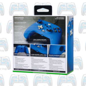 MANETTE POWER A COULEUR BLEUE | XBOX ONE - SERIES - PC 6