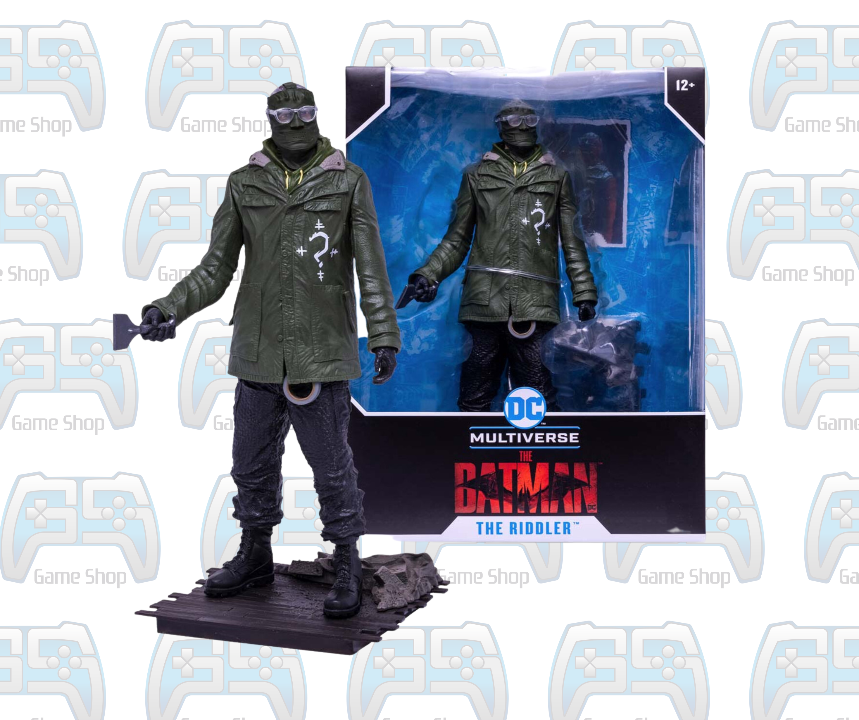 FIGURINE McFARLANE TOYS DC COMICS : The Riddler | GRANDE TAILLE