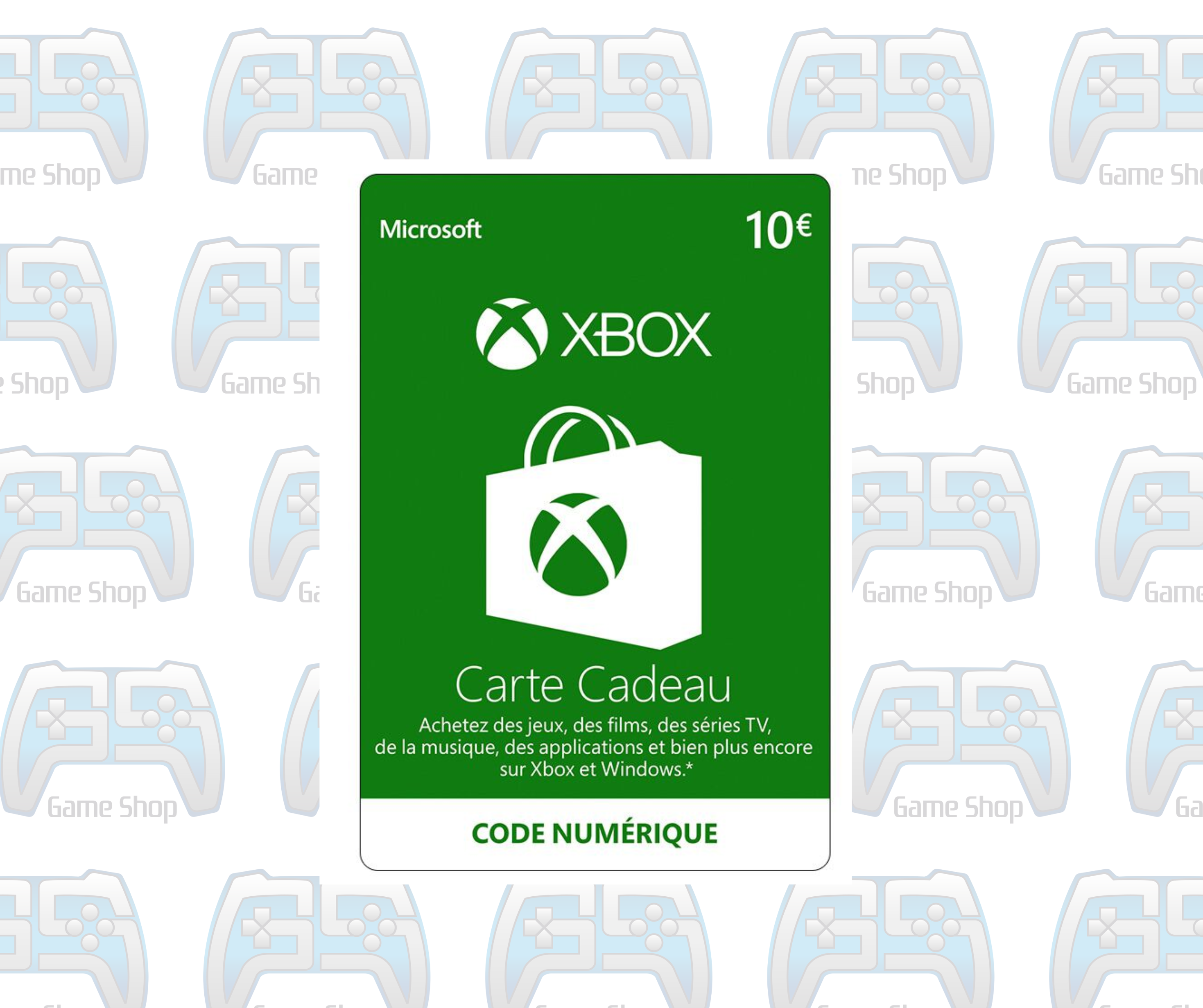 CARTE PRÉPAYÉE XBOX 10 EURO | FR | Gift Card
