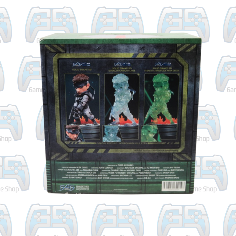 FIGURINE FIRST FOR FIGURES : METAL GEAR SOLID | SOLID SNAKE 2
