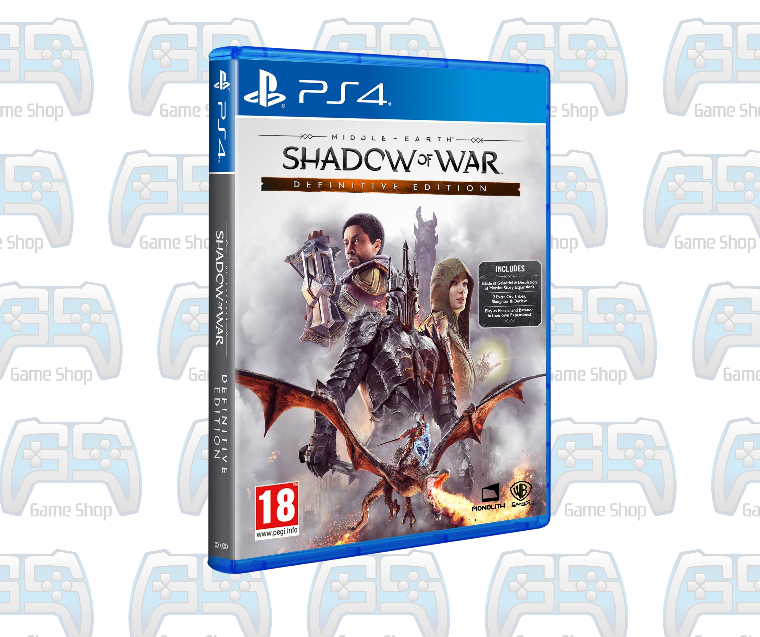 MIDDLE-EARTH : Shadow Of War : DEFINITIVE EDITION | PS4