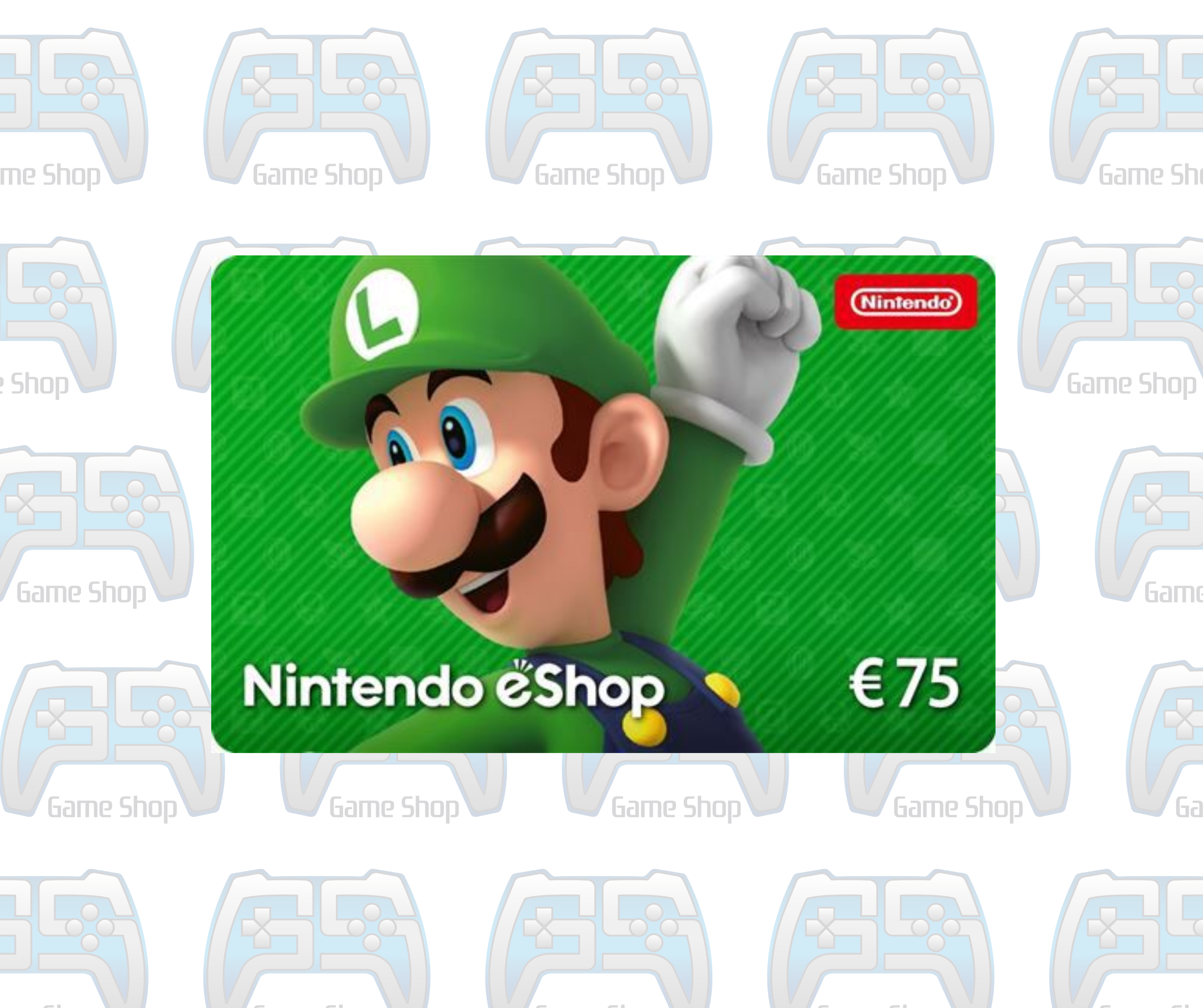 CARTE PRÉPAYÉE NINTENDO eSHOP 75 EURO | FR | Gift Card