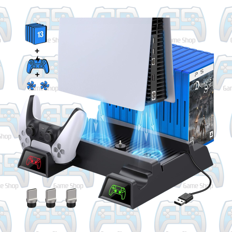 STATION OIVO : COOLING STAND WITH CONTROLLER CHARGER | PS5 2