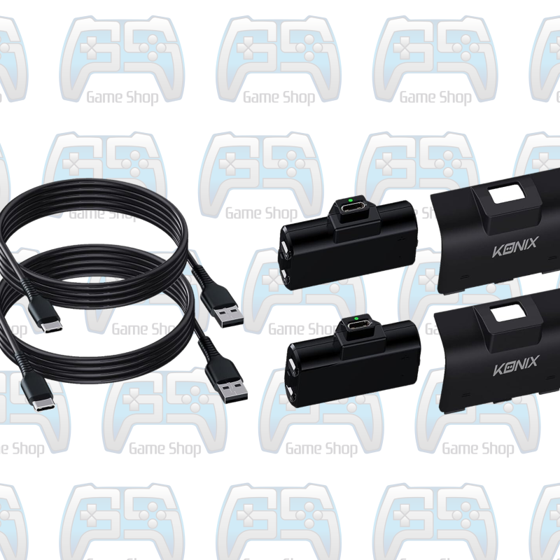 PACK DOUBLE BATTERIES KONIX MYTHICS PLAY & CHARGE | XBOX SERIES 3