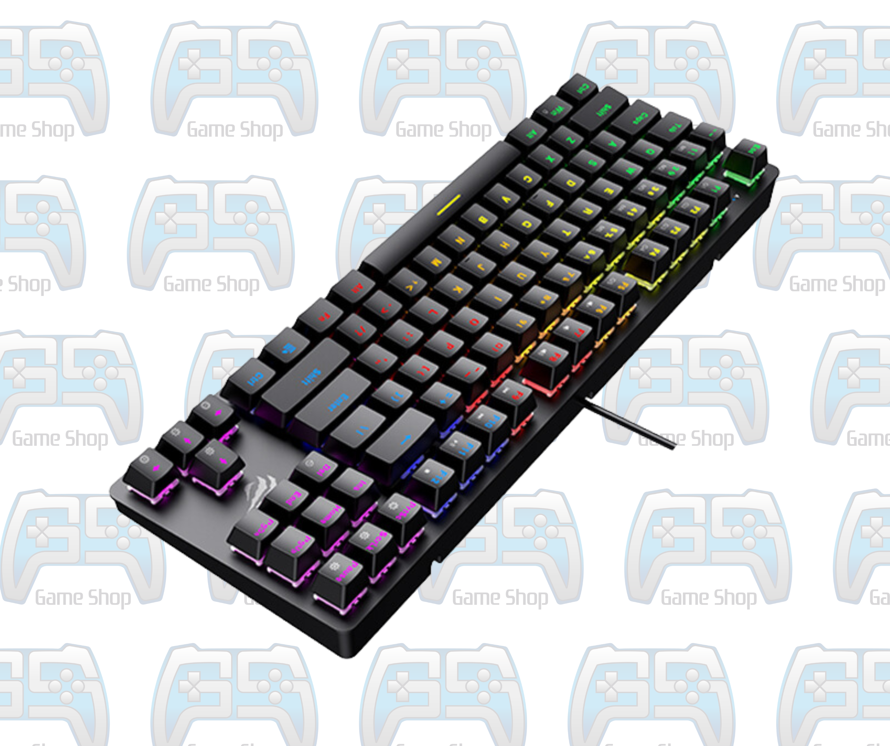 CLAVIER GAMER RGB GAMENOTE HAVIT BACKLIT KB869L