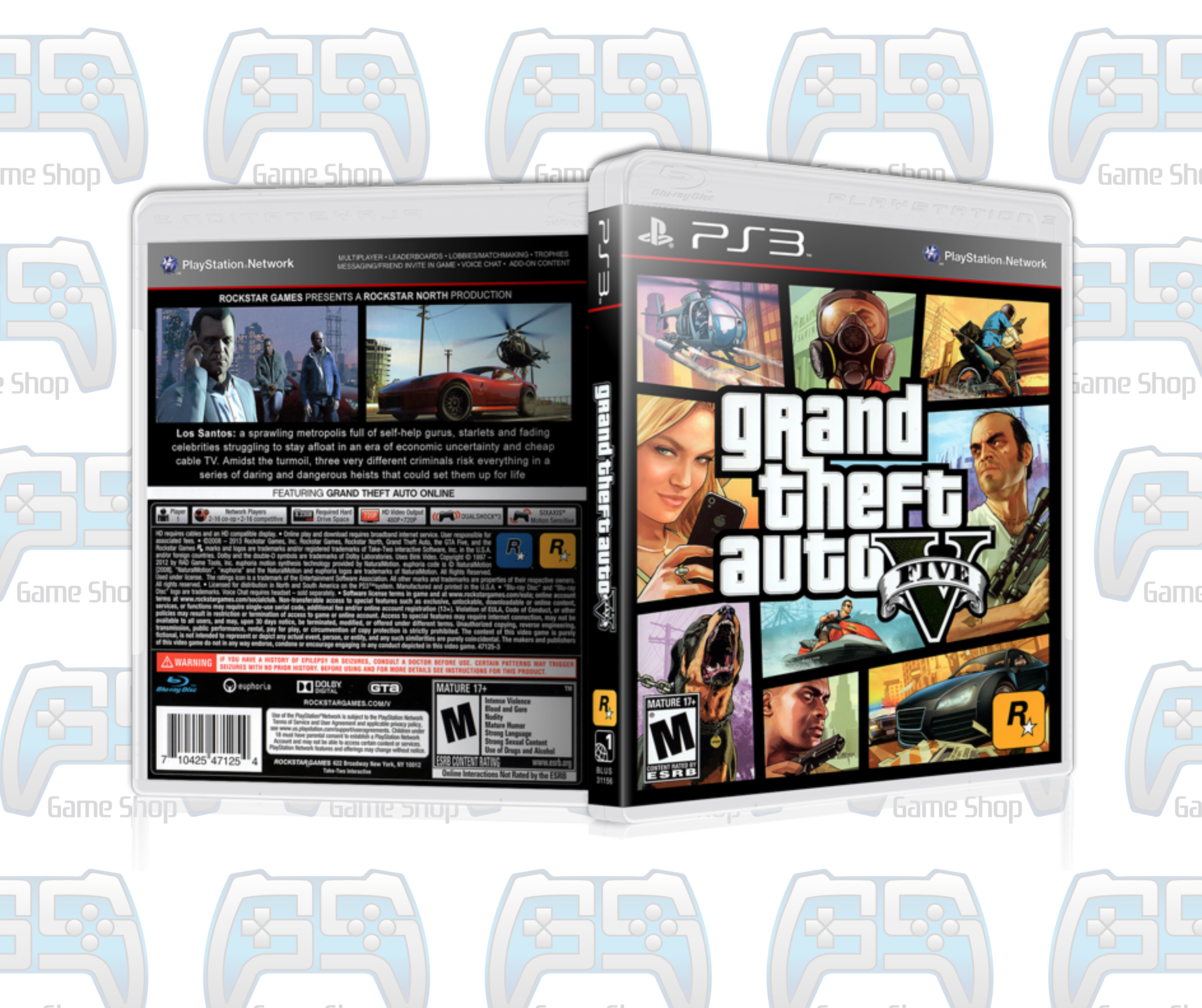 GRAND THEFT AUTO V ( GTA 5 ) | PS3 | OCCASION