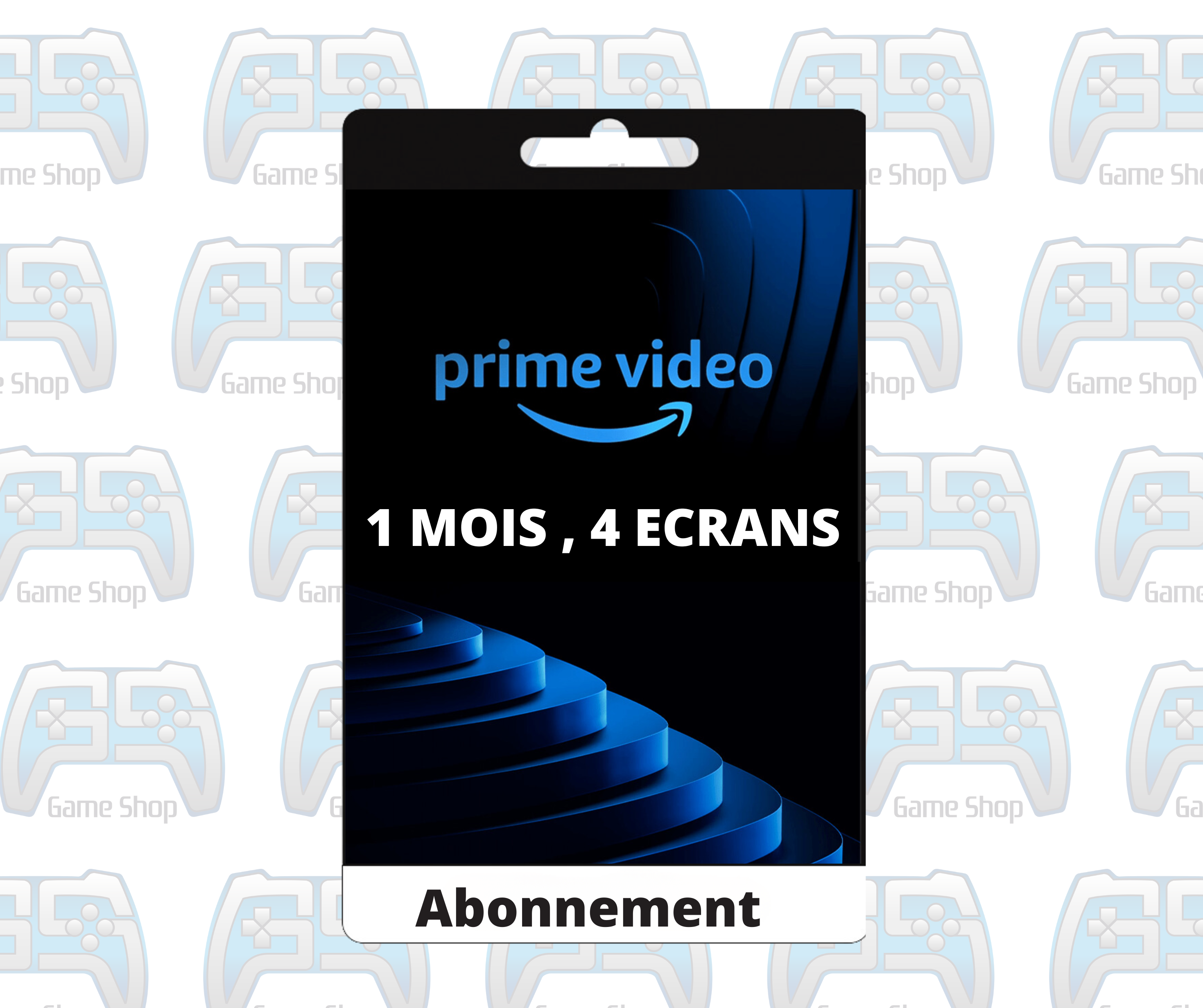 ABONNEMENT AMAZON PRIME VIDEO : 1 Mois , 4 Écrans
