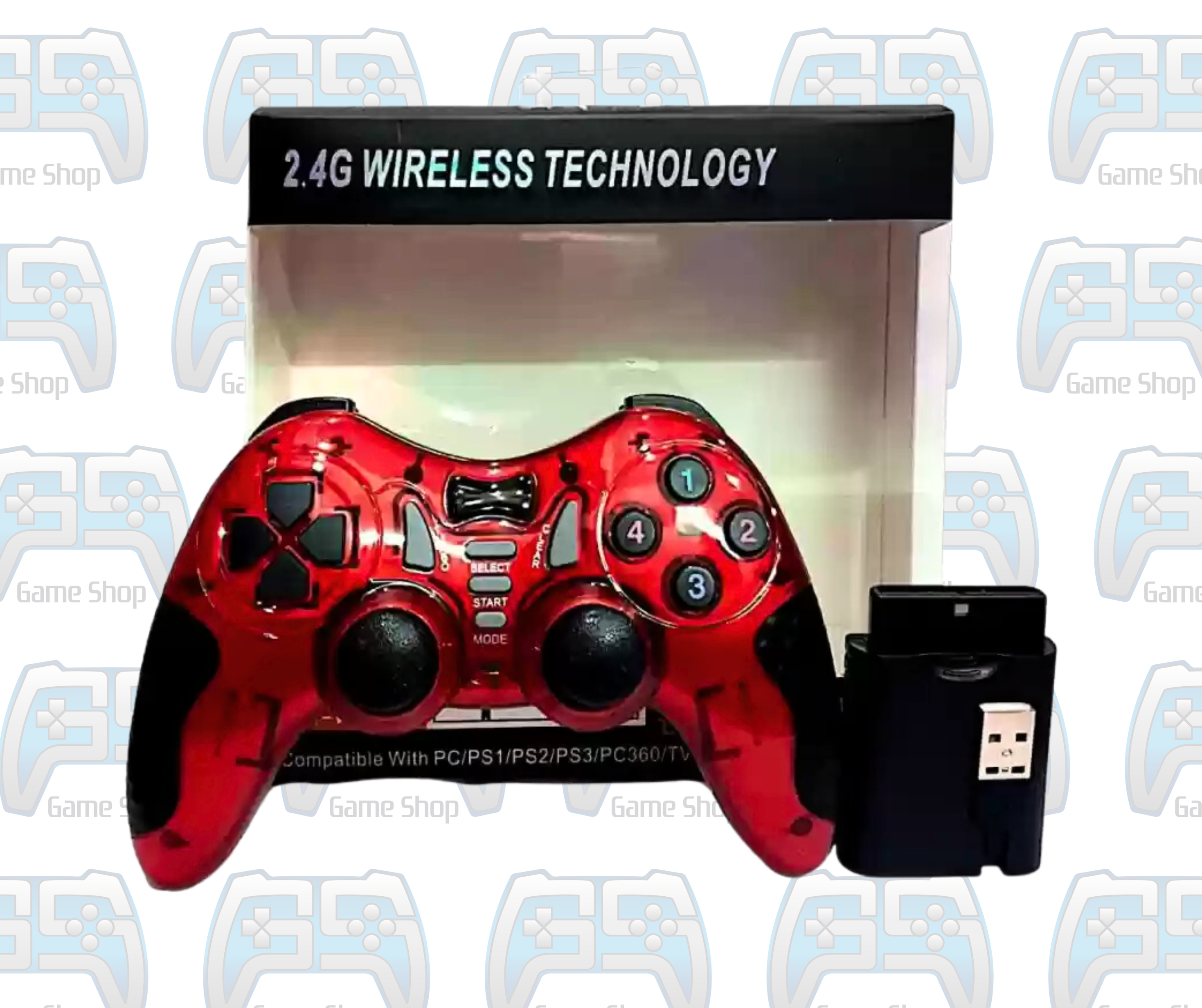 MANETTE SANS FIL 6 IN 1 N1-W320 | ROUGE