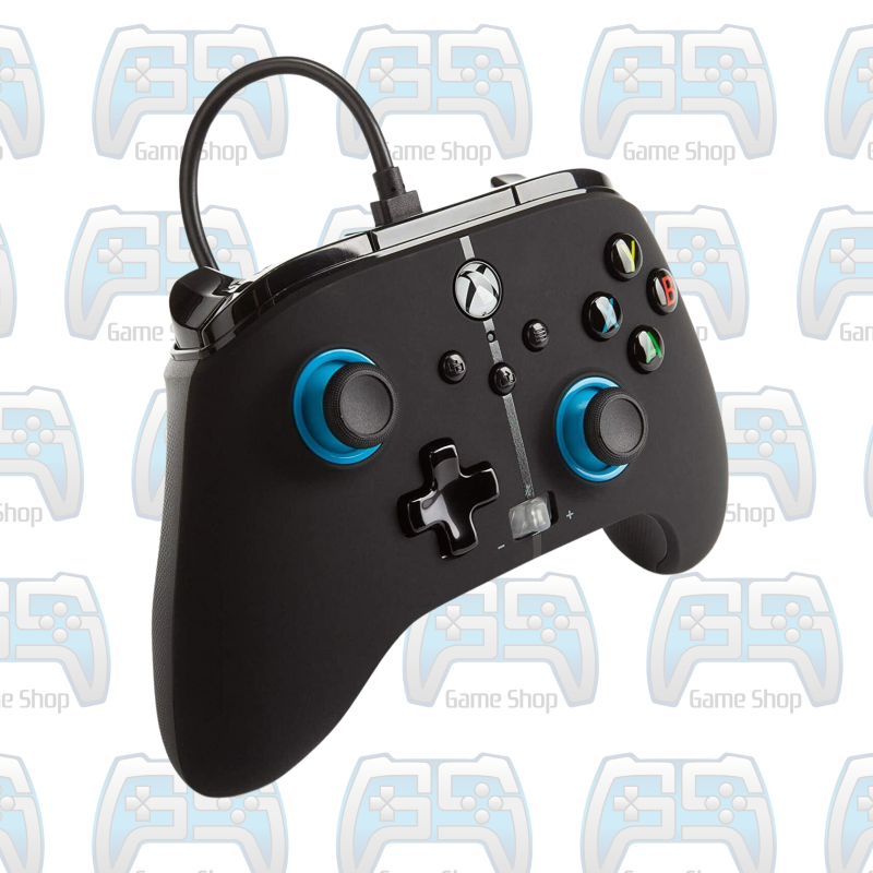 MANETTE POWER A COULEUR BLUE HINT | XBOX ONE - SERIES - PC 4
