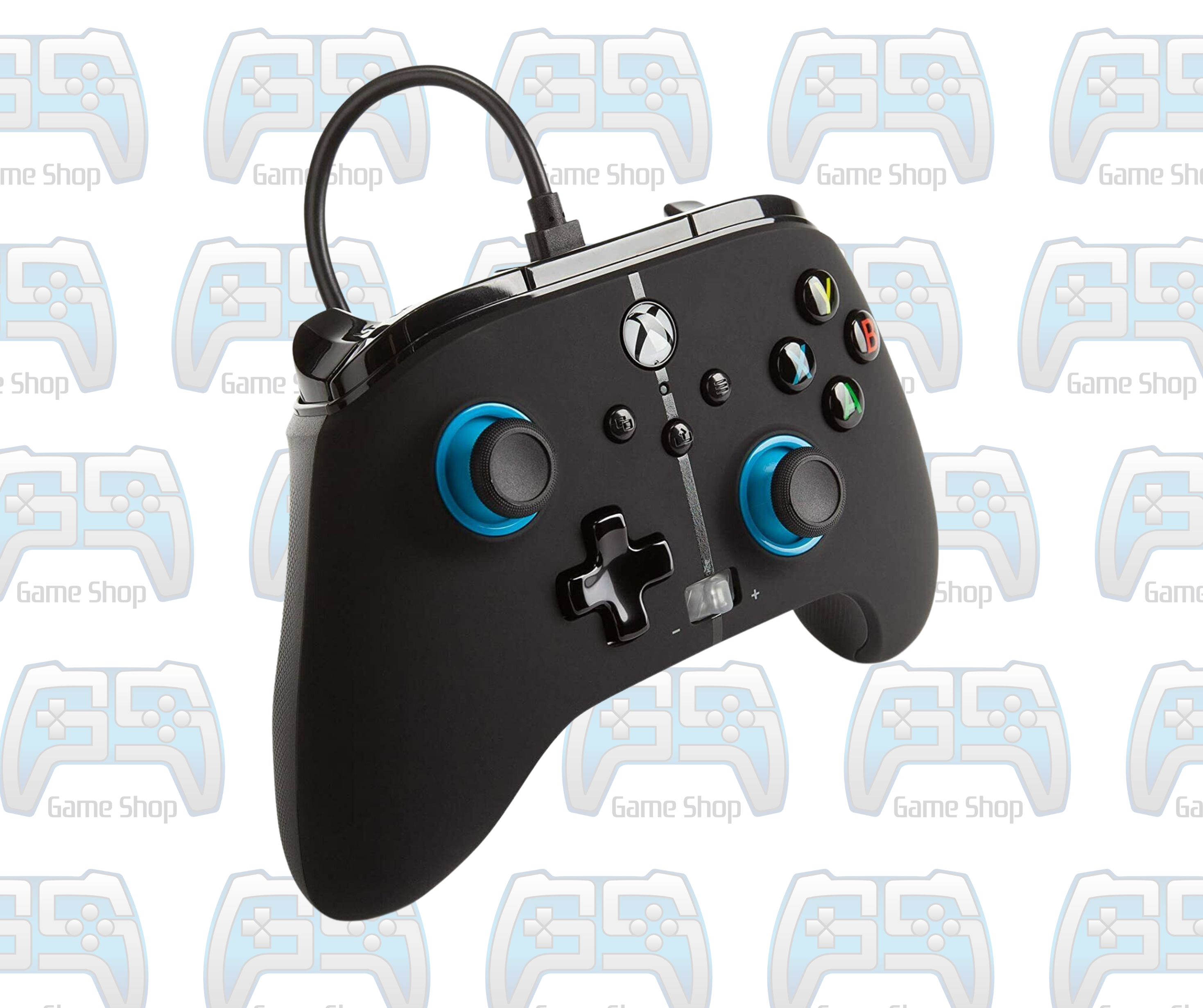 MANETTE POWER A COULEUR BLUE HINT | XBOX ONE - SERIES - PC