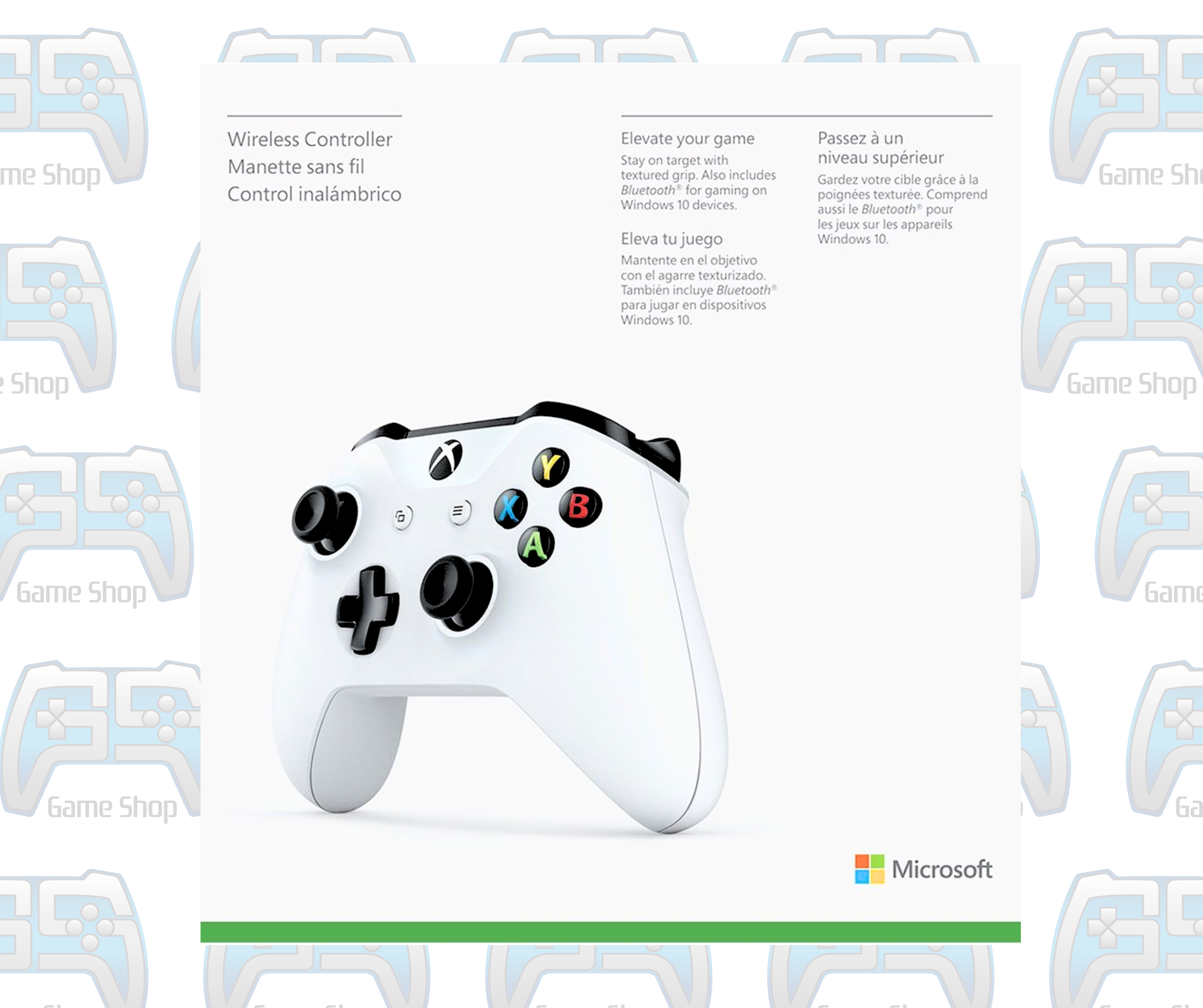 MANETTE XBOX ONE S BLANCHE | XBOX ONE - XBOX SERIES - PC