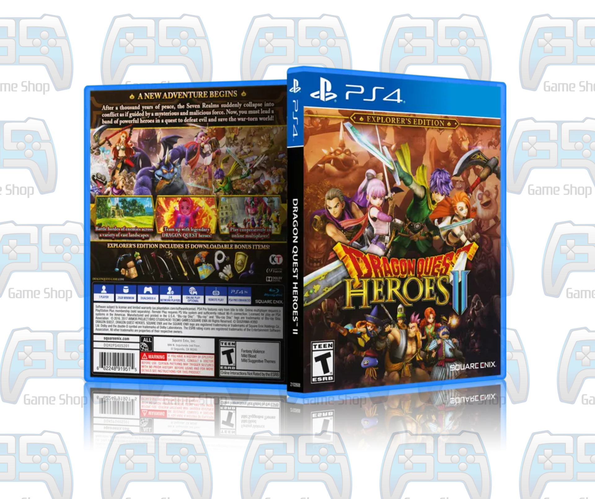 DRAGON QUEST : Heroes II (2) | PS4