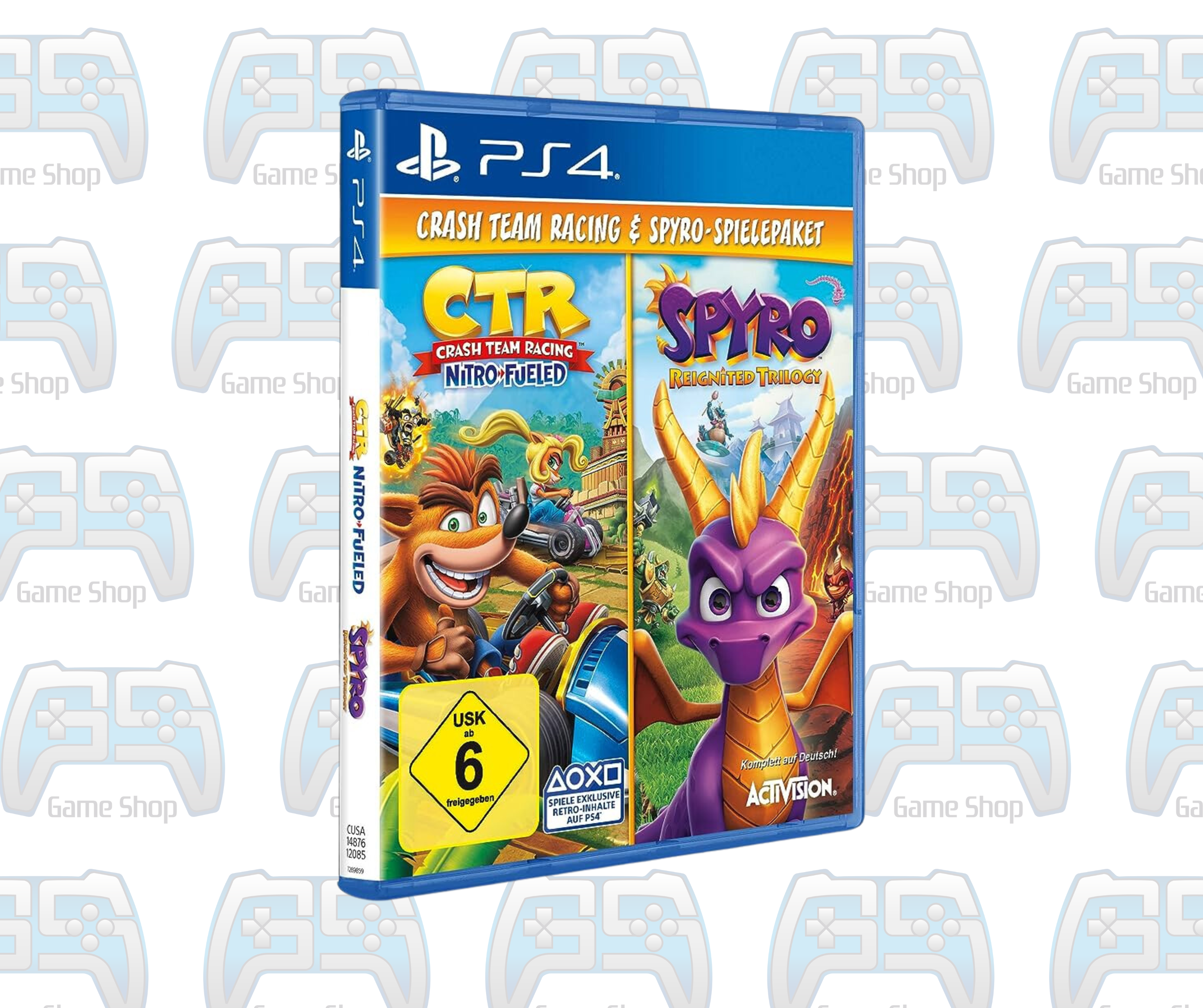 CRASH BANDICOOT Team Racing Nitro-Fueled + SPYRO Reignited Trilogy | PS4 | OCCASION