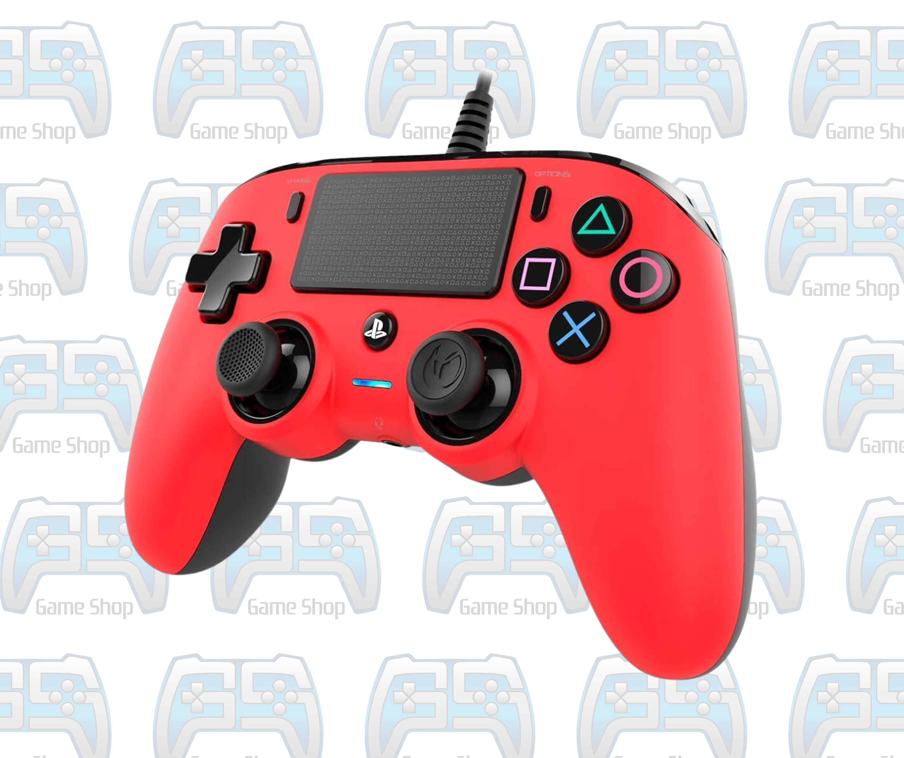 MANETTE NACON COMPACT CONTROLLER FOR PS4 | ROUGE