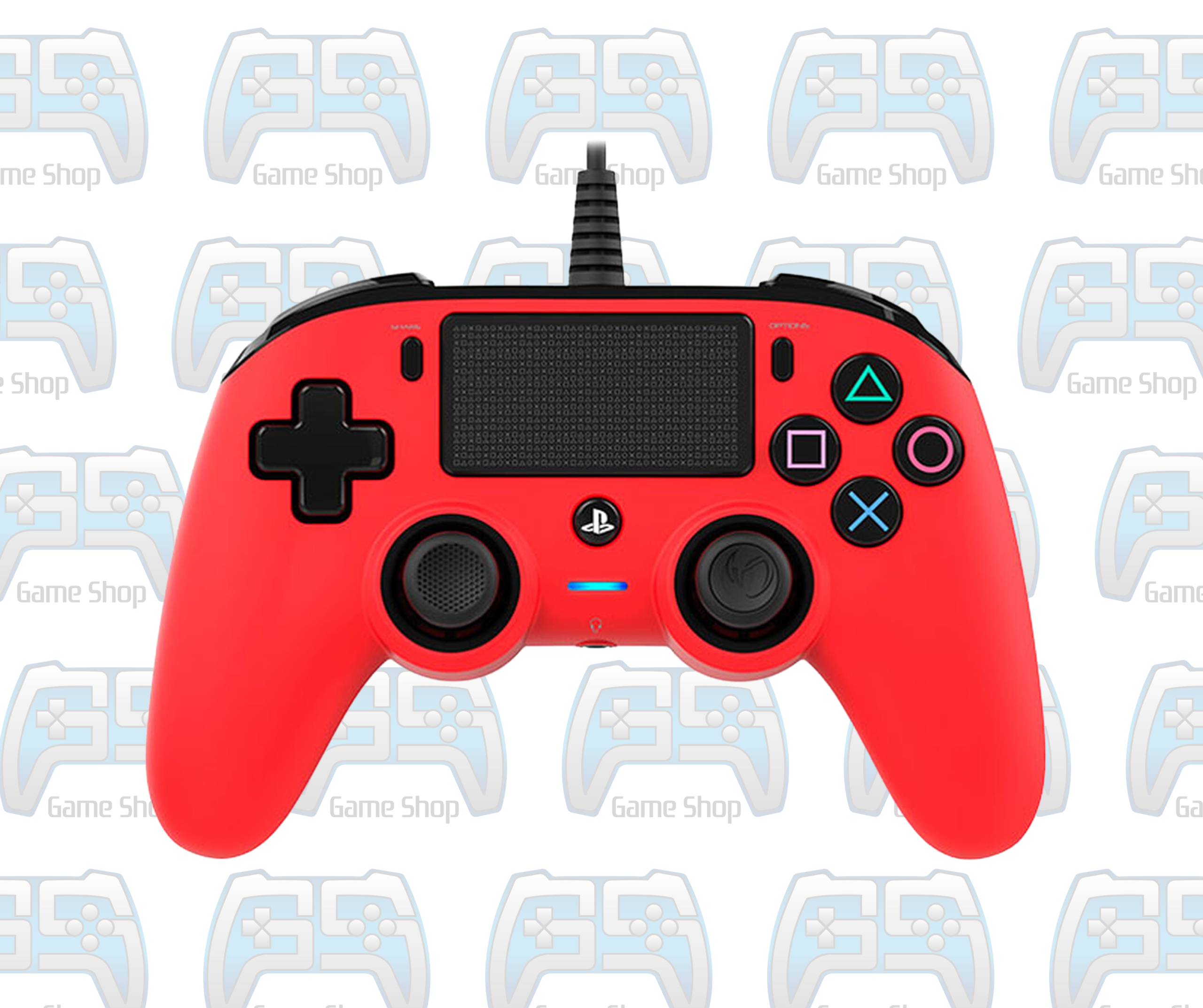MANETTE NACON COMPACT CONTROLLER FOR PS4 | ROUGE