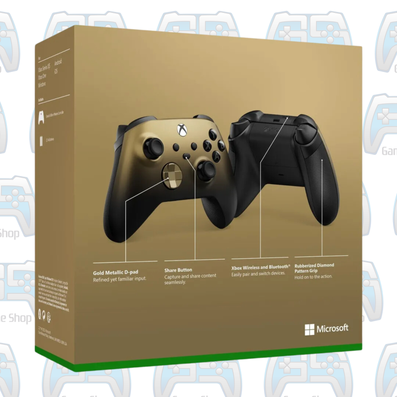 MANETTE XBOX SERIES : GOLD SHADOW | XBOX ONE - SERIES - PC 2